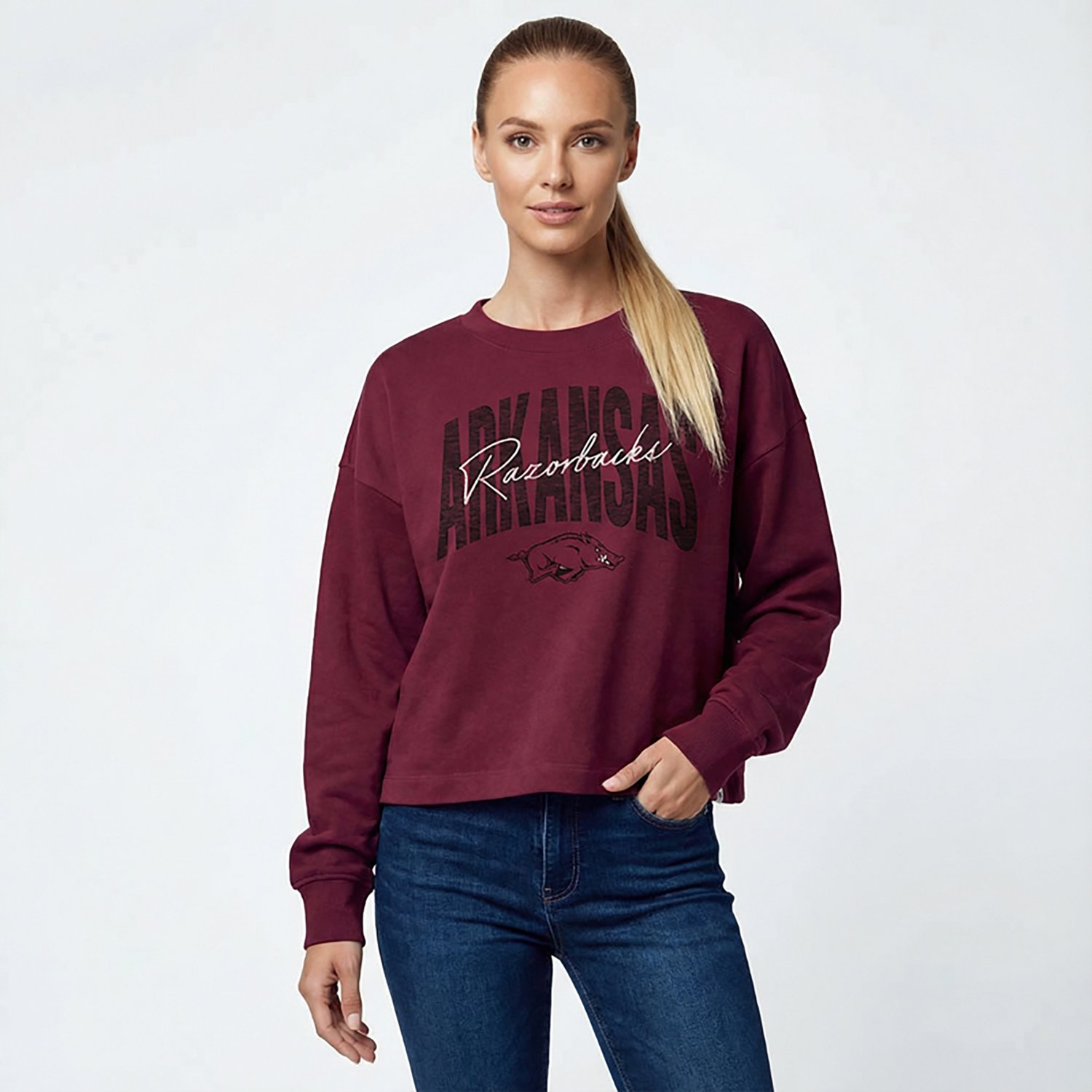 47 Women's Arkansas Muse Sydney Long Sleeve Crew - view number 2