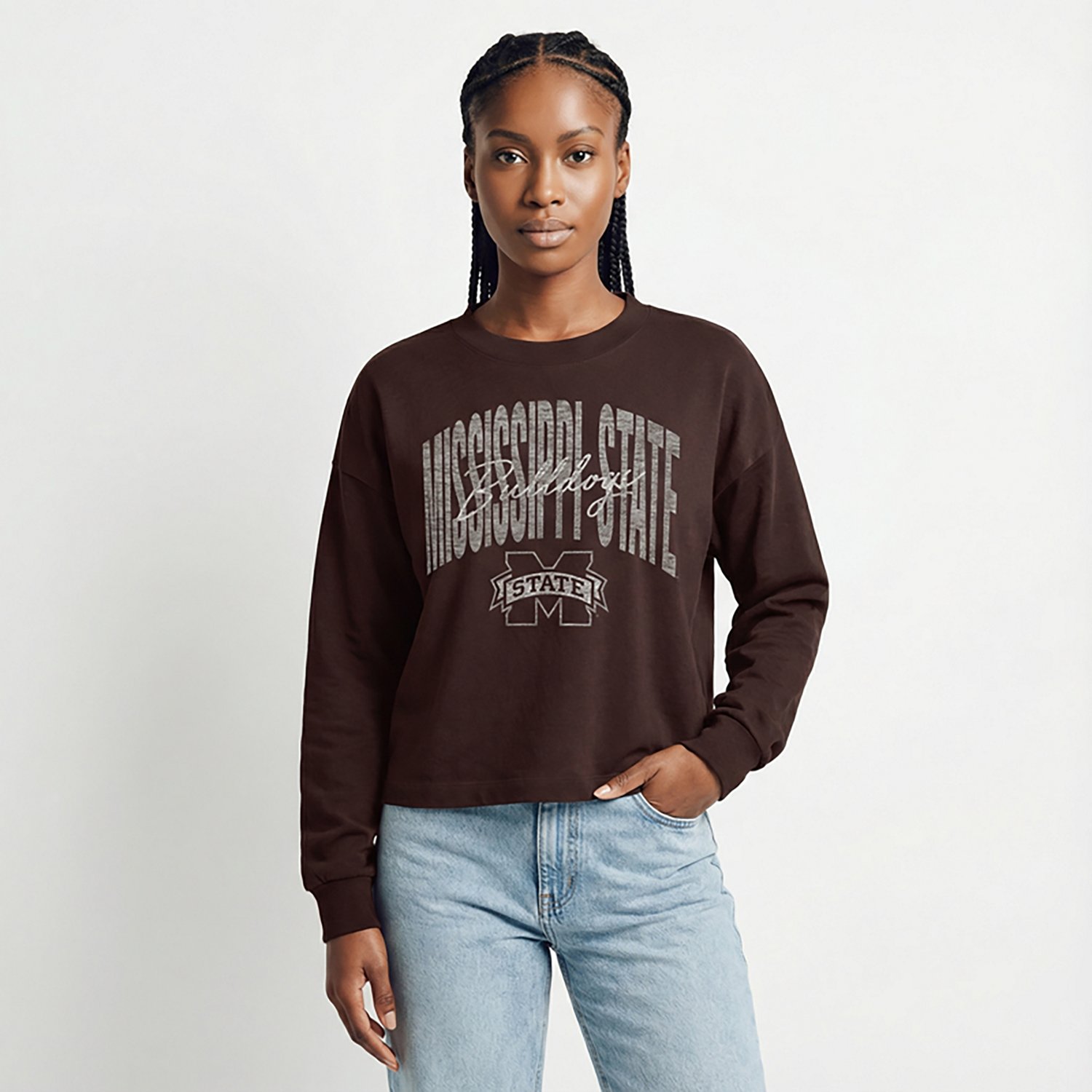47 Women's Mississippi State Muse Sydney Long Sleeve Crew - view number 2