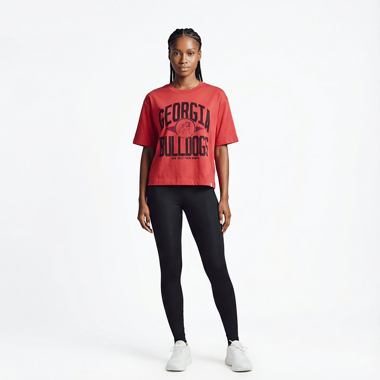 47 Women's Georgia Windthrow Ravine Crop T-shirt