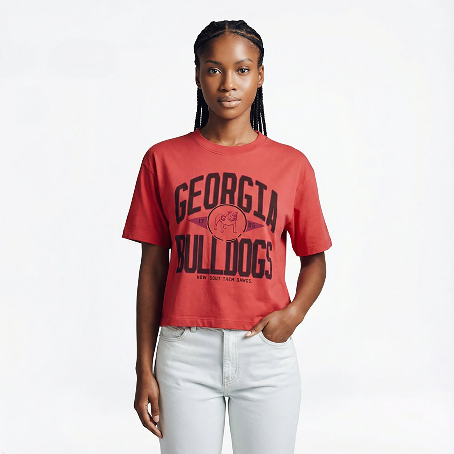 47 Women's Georgia Windthrow Ravine Crop T-shirt - view number 2