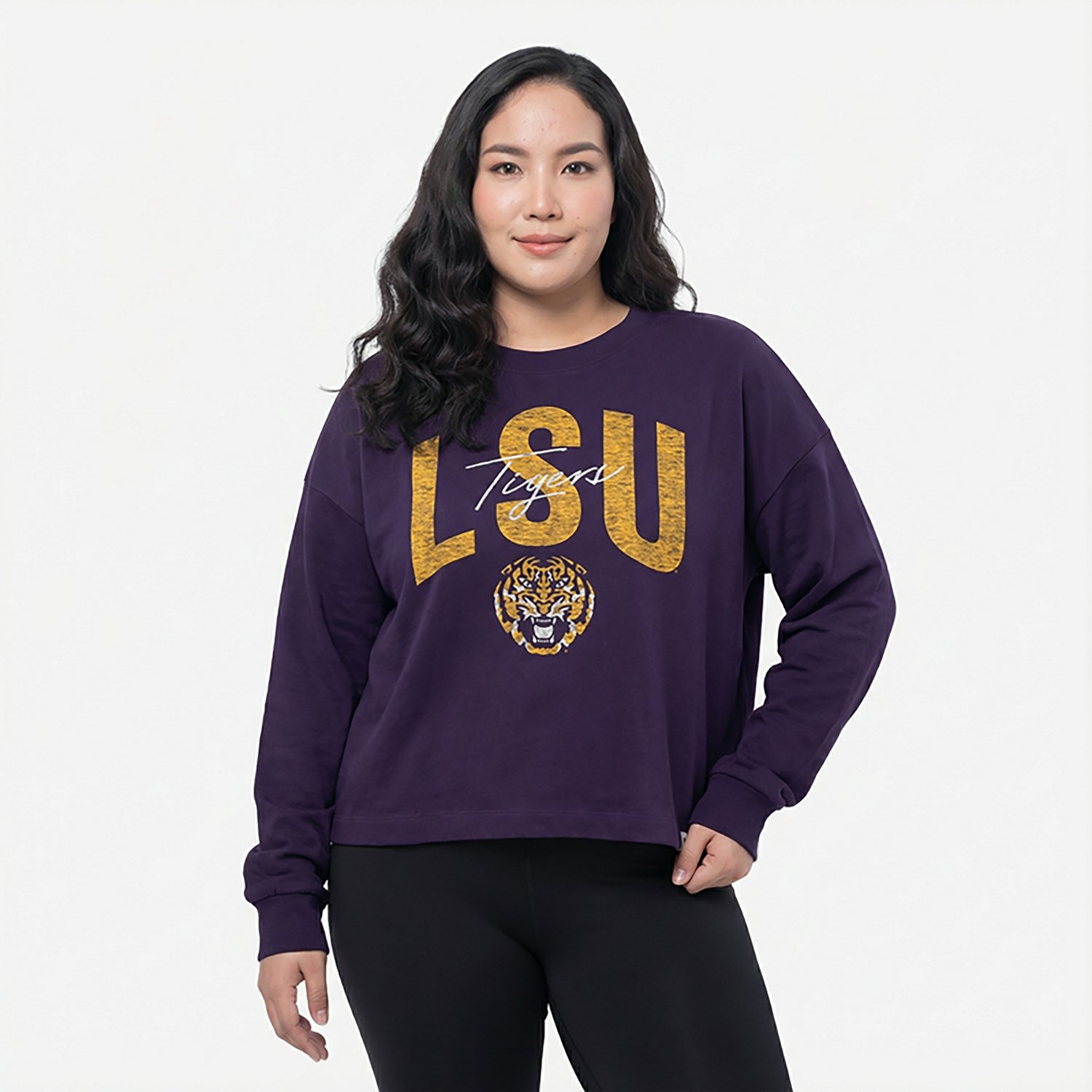 47 Women's LSU Muse Sydney Long Sleeve Crew - view number 2