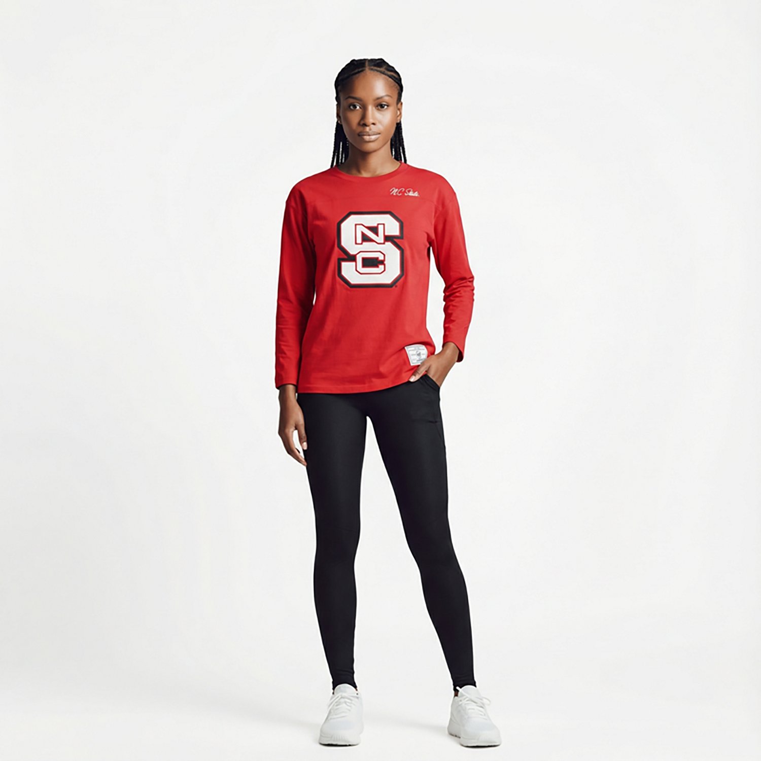47 Women's NC State Game Nod Timeless 3/4 Sleeve T-shirt