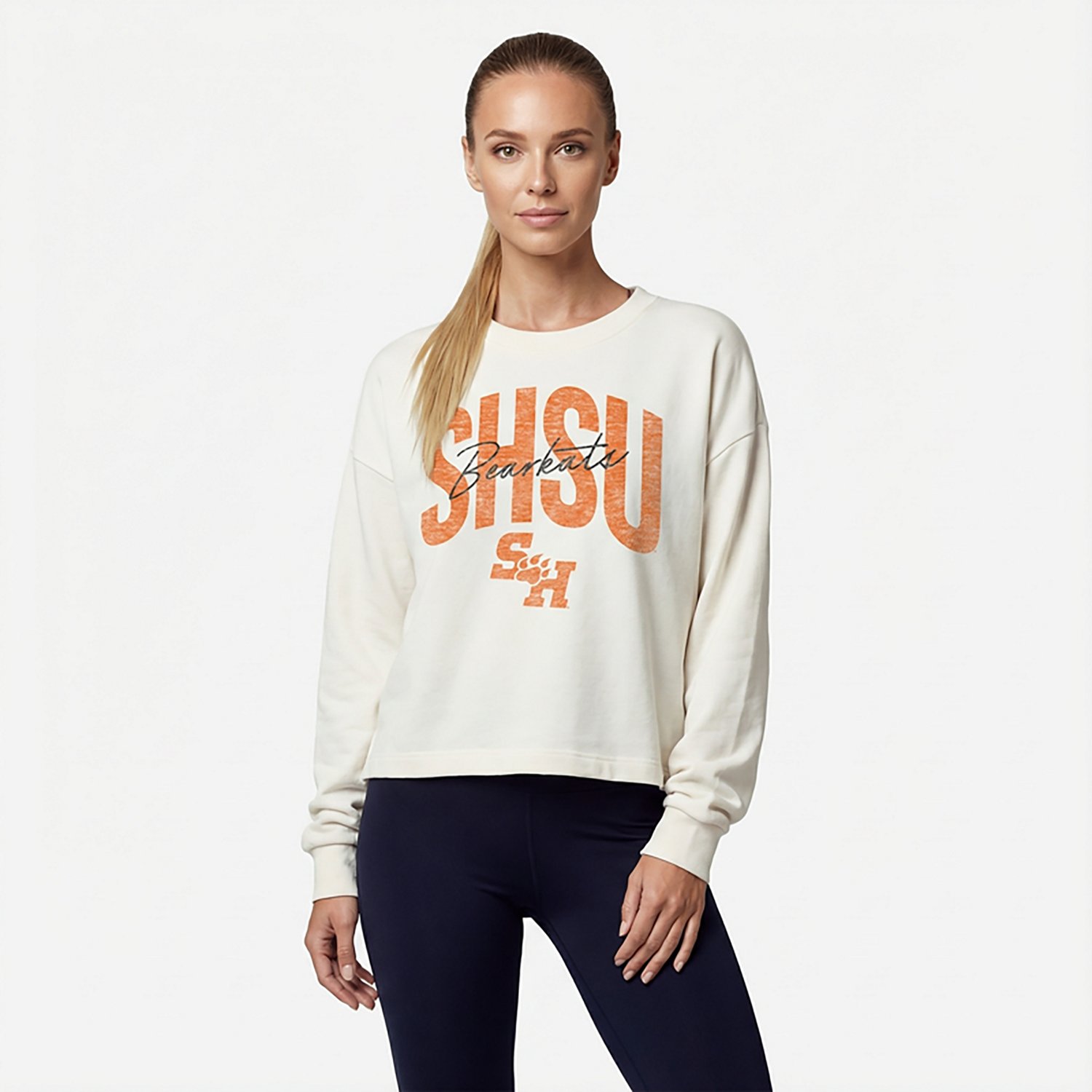 47 Women's Sam Houston State Muse Sydney Long Sleeve Crew Sweatshirt - view number 2