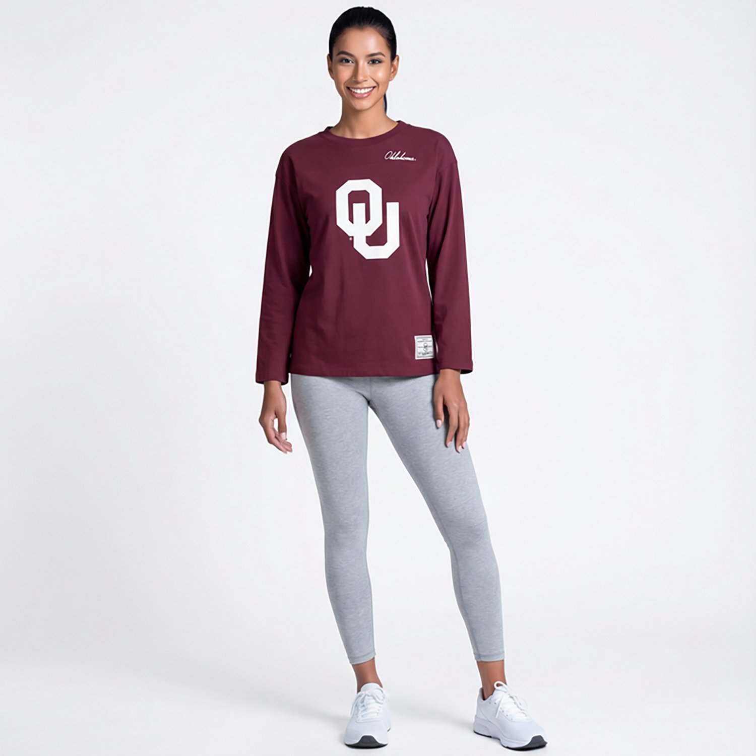 47 Women's Oklahoma Game Nod Timeless 3/4 Sleeve T-shirt