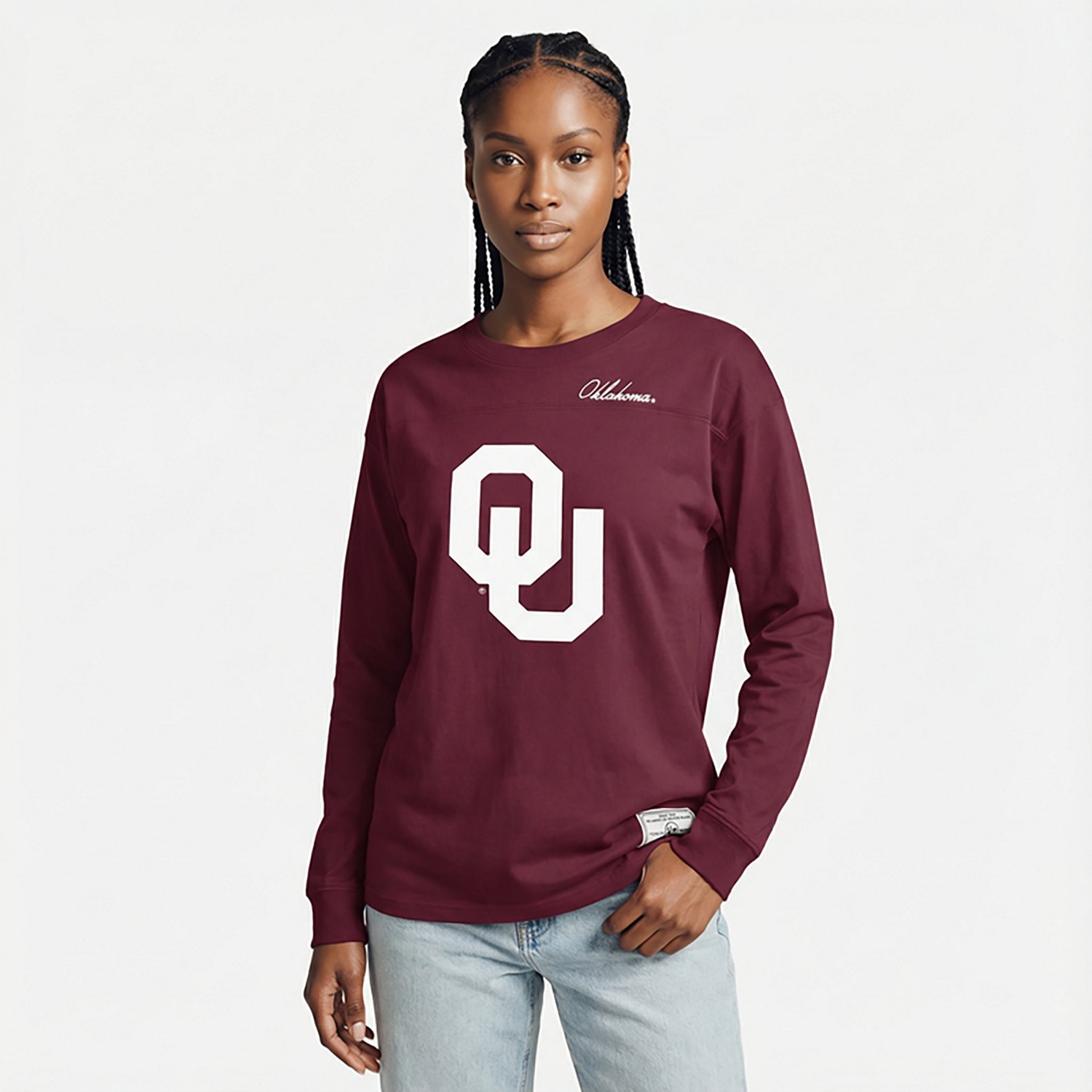 47 Women's Oklahoma Game Nod Timeless 3/4 Sleeve T-shirt - view number 2