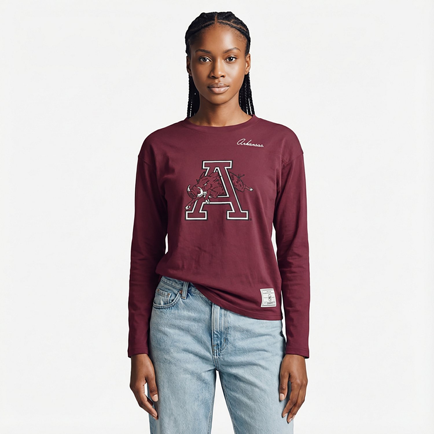 47 Women's Arkansas Game Nod Timeless 3/4 Sleeve T-shirt - view number 2