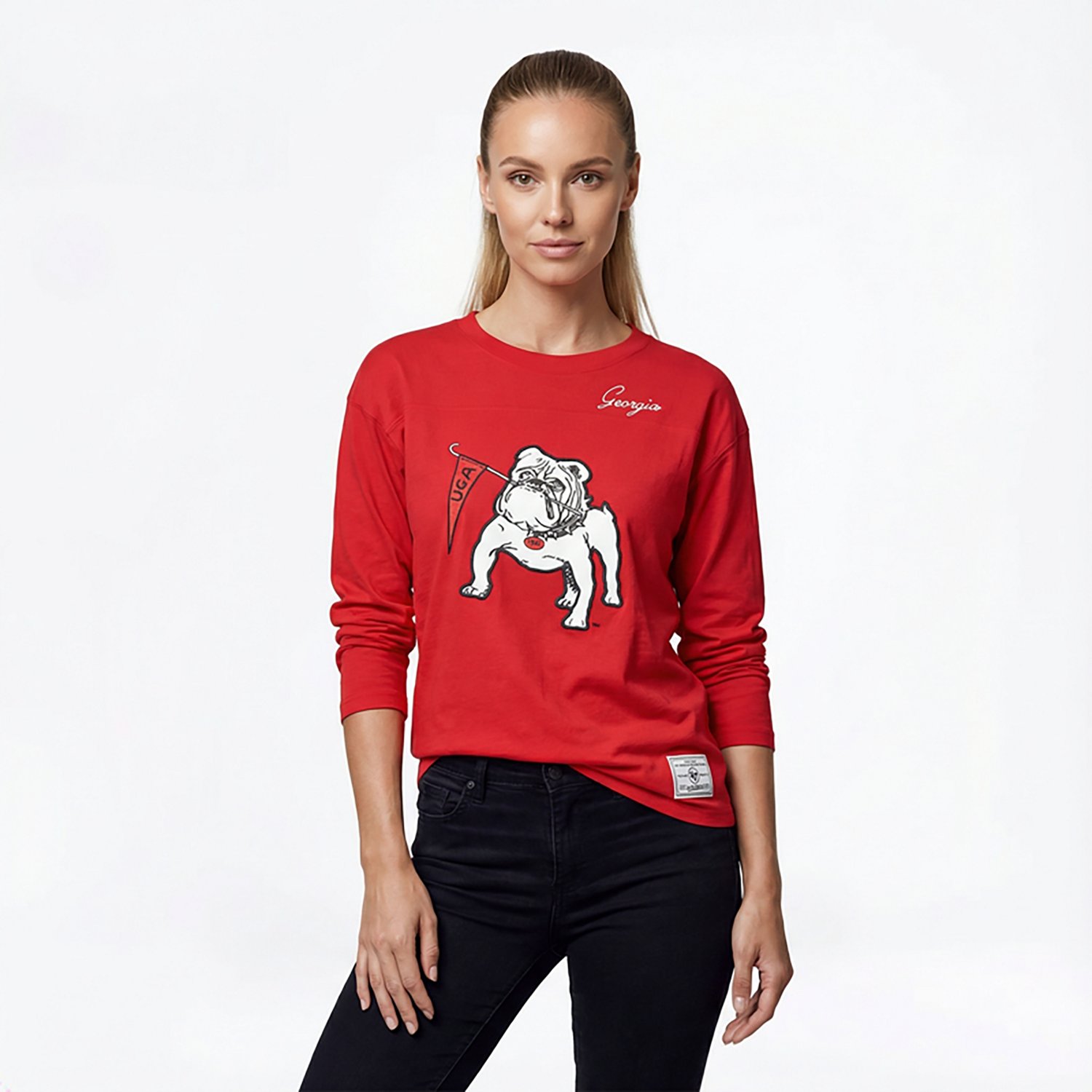 47 Women's Georgia Game Nod Timeless 3/4 Sleeve T-shirt - view number 2