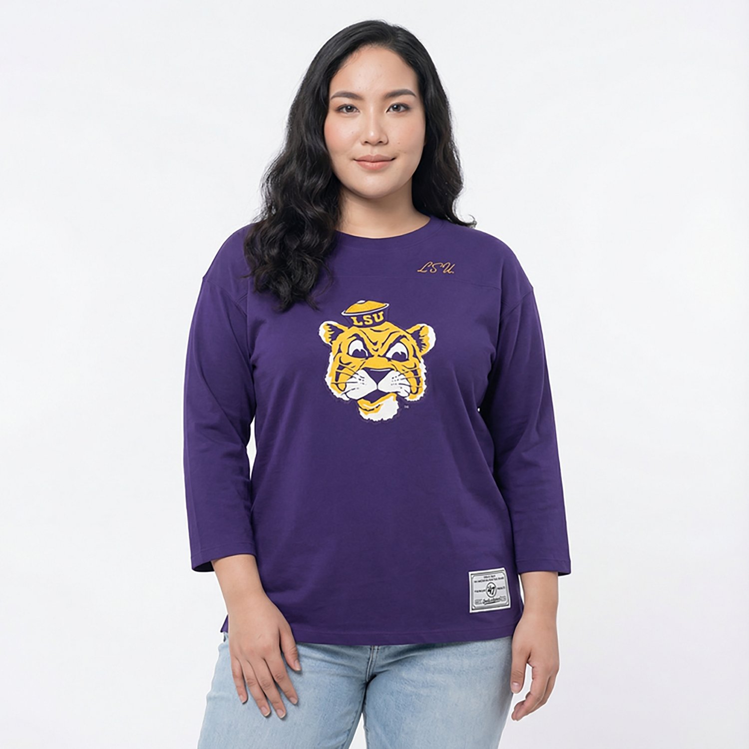 47 Women's LSU Game Nod Timeless 3/4 Sleeve T-shirt - view number 2