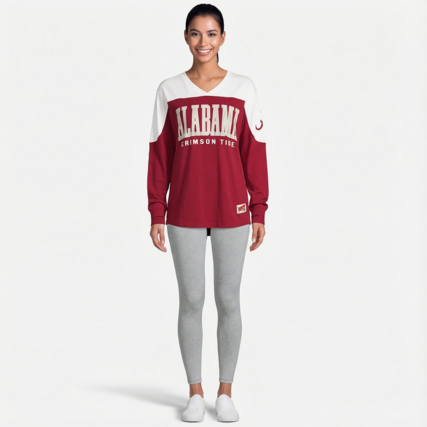 Pressbox Women's Alabama Southlawn Victory Long Sleeve Top