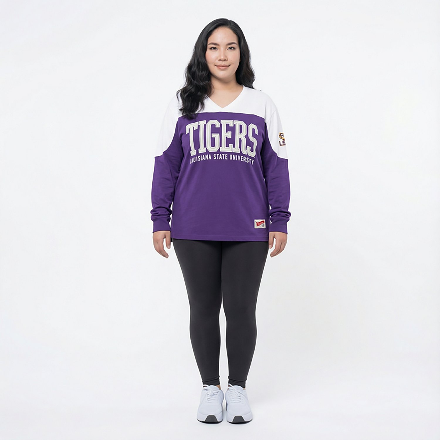 Pressbox Women's LSU Southlawn Victory Long Sleeve Top