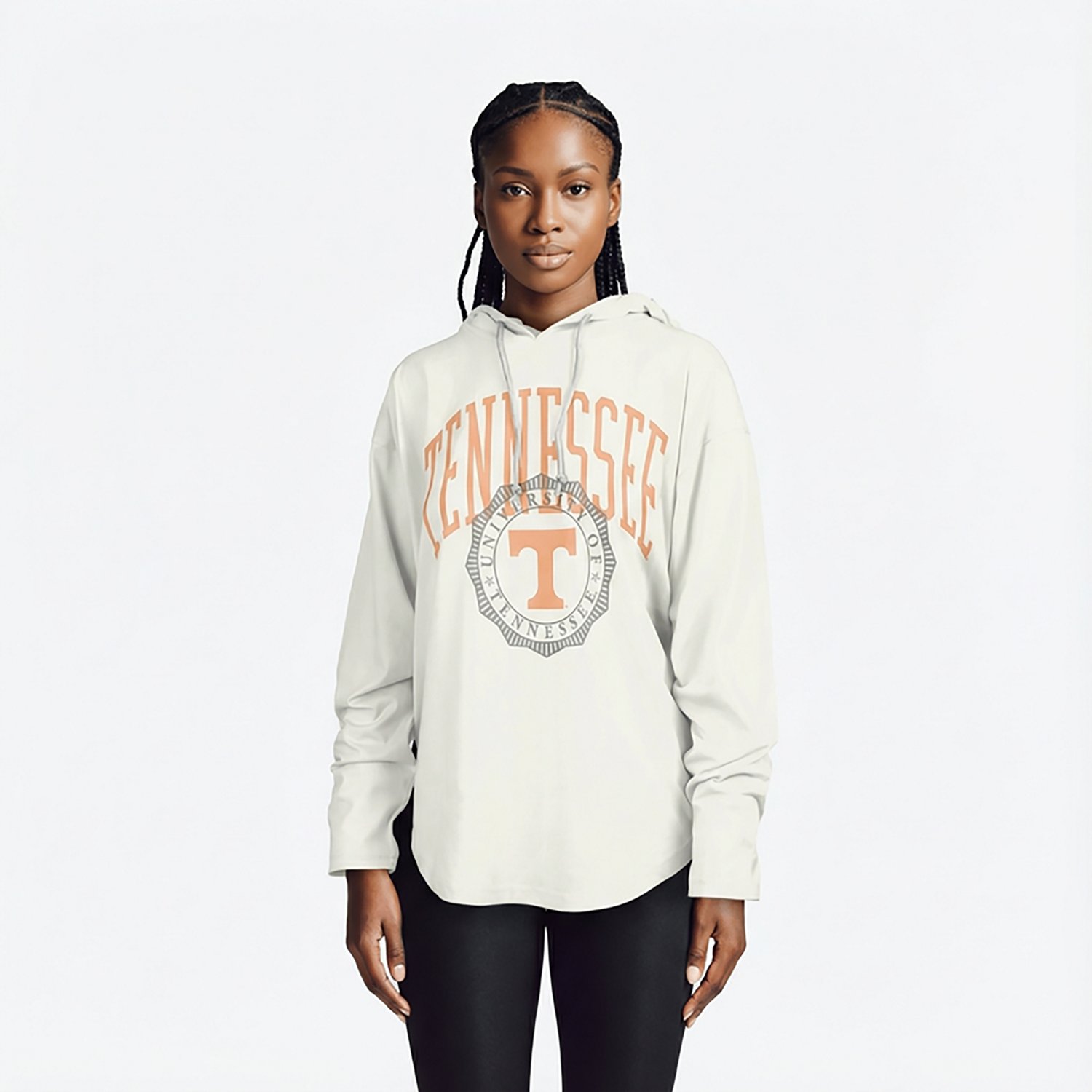 Pressbox Women's Tennessee Lawrence San Bruno Hooded Long Sleeve Top - view number 2