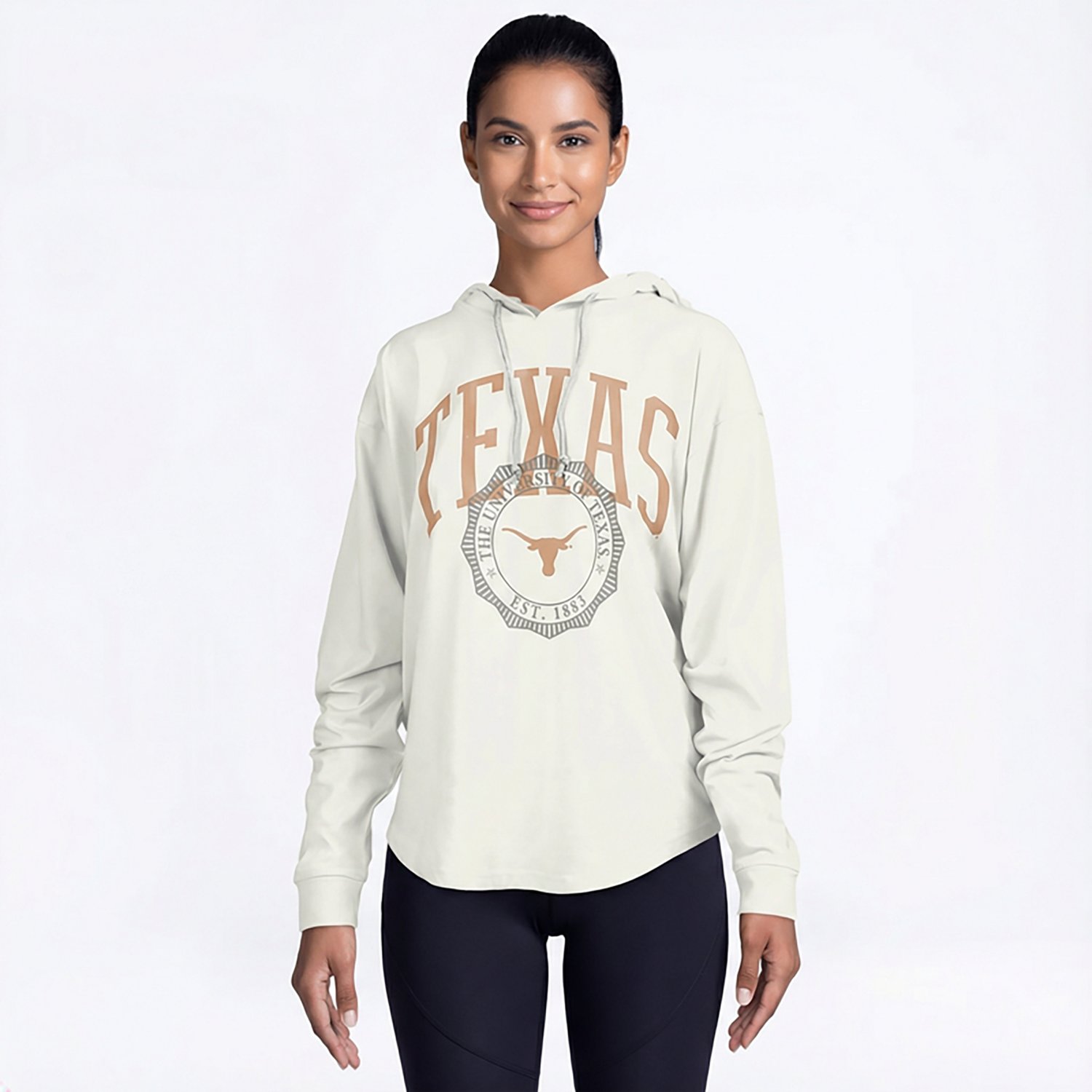 Pressbox Women's Texas Lawrence San Bruno Hooded Long Sleeve Top - view number 2