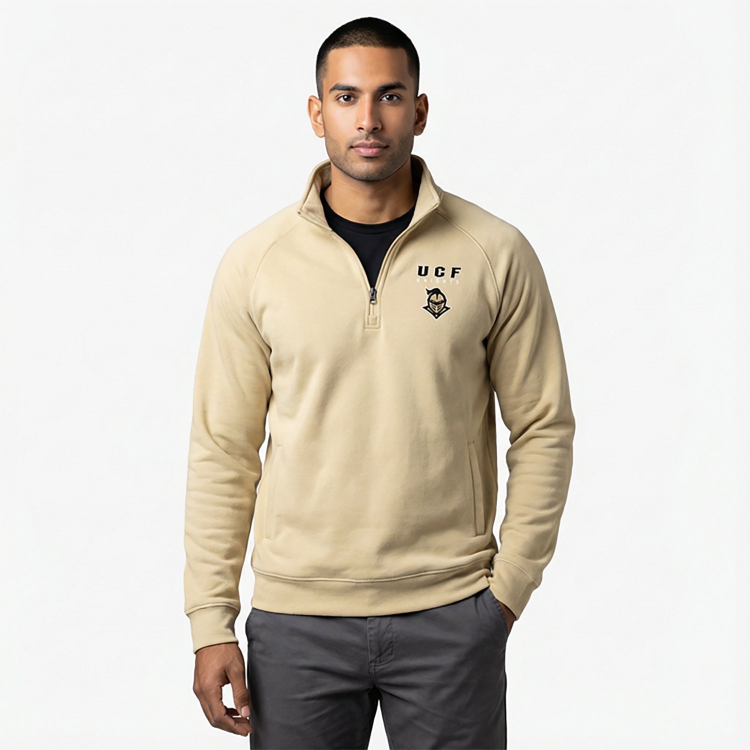 Colosseum Athletics Men's Central Florida Nial 1/4 Zip Pullover - view number 2