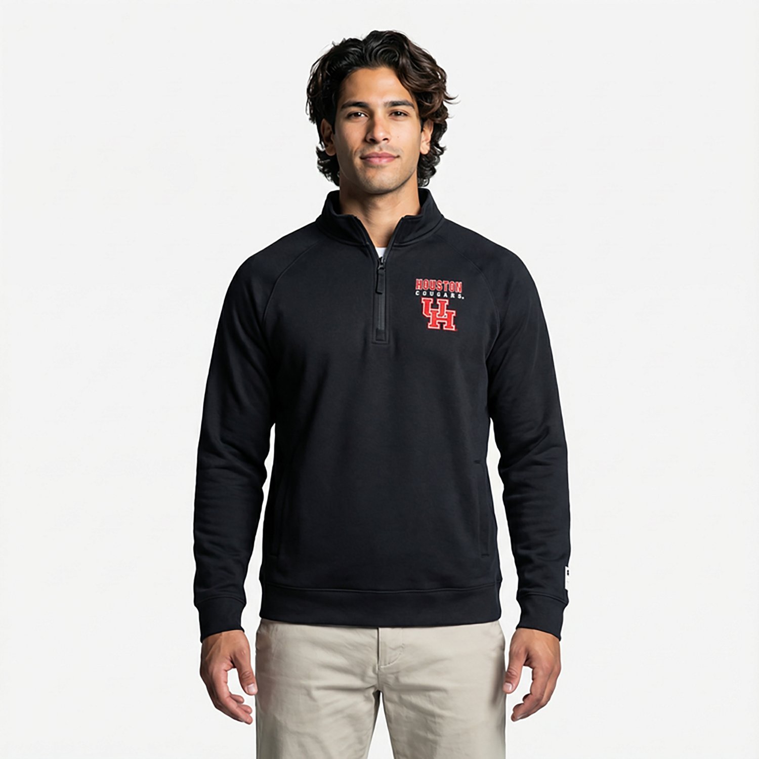 Colosseum Athletics Men's Houston Nial 1/4 Zip Pullover