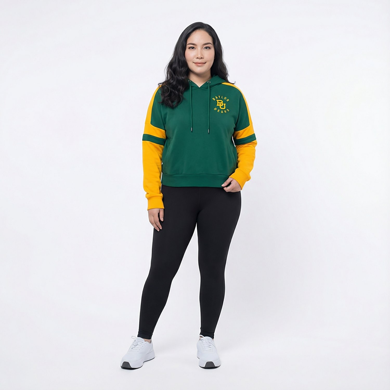 Colosseum Athletics Women's Baylor Harry Cropped Hoodie