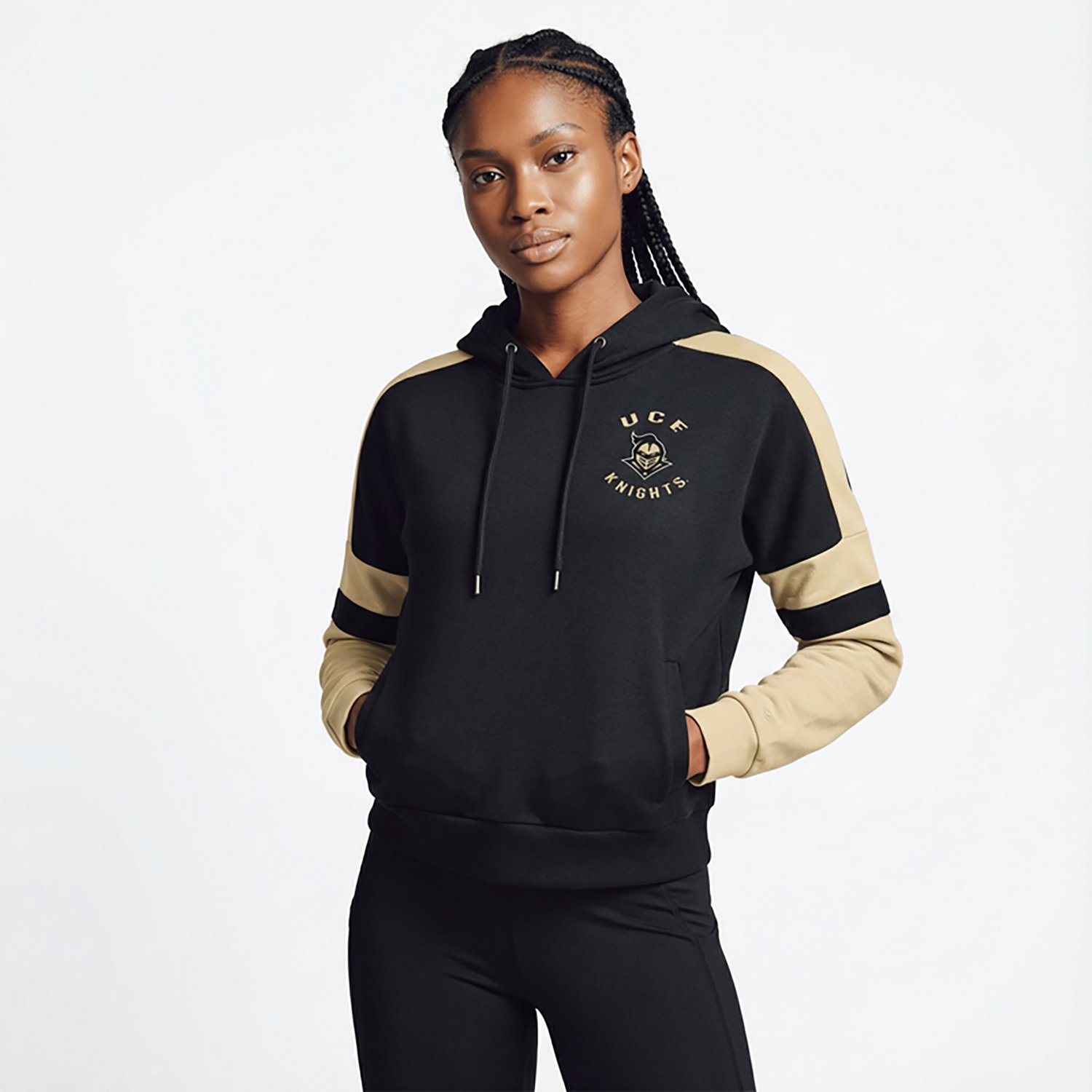 Colosseum Athletics Women's Central Florida Harry Cropped Hoodie - view number 2