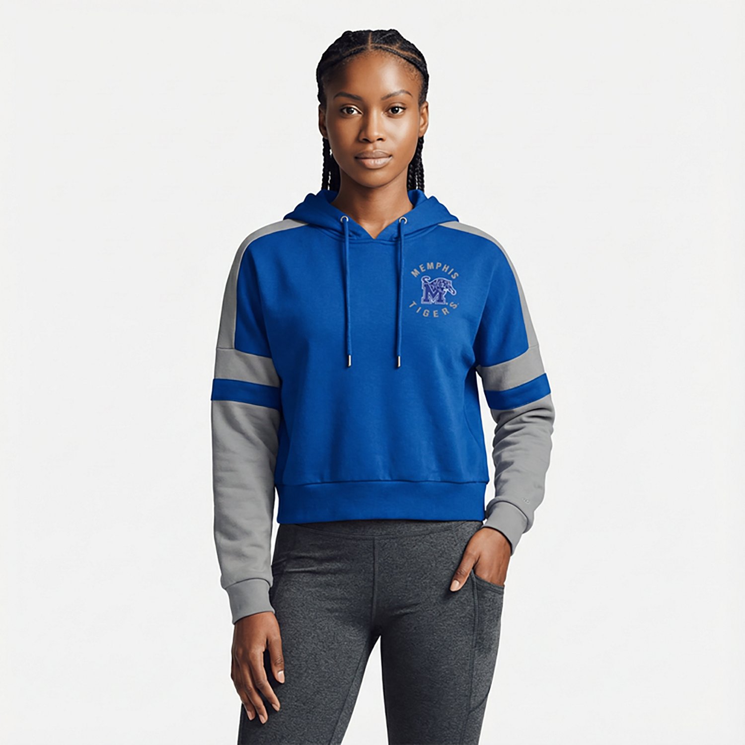 Colosseum Athletics Women's Memphis Harry Cropped Hoodie - view number 2