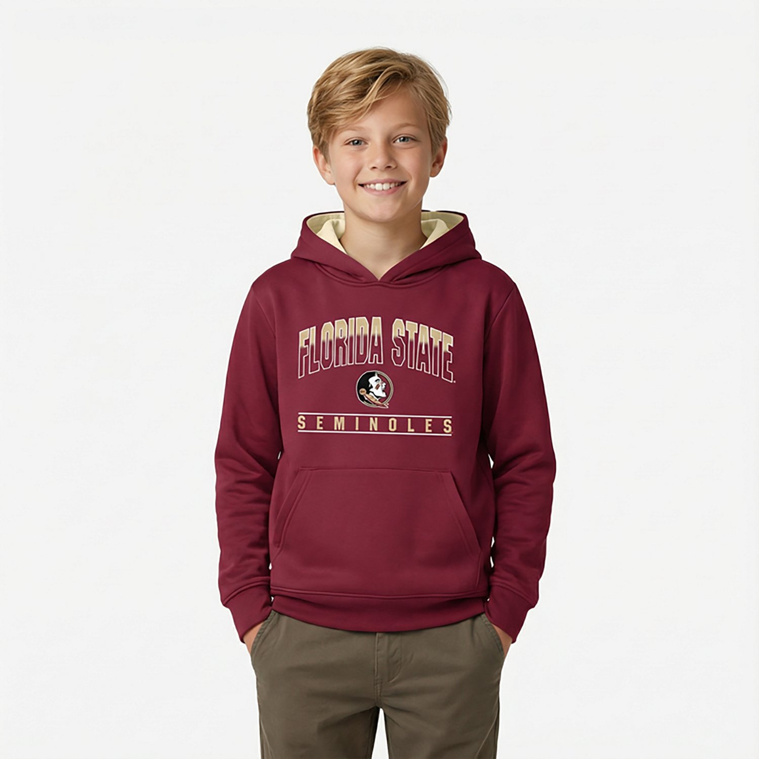 Colosseum Athletics Kids' Florida State Louis Hoodie - view number 2