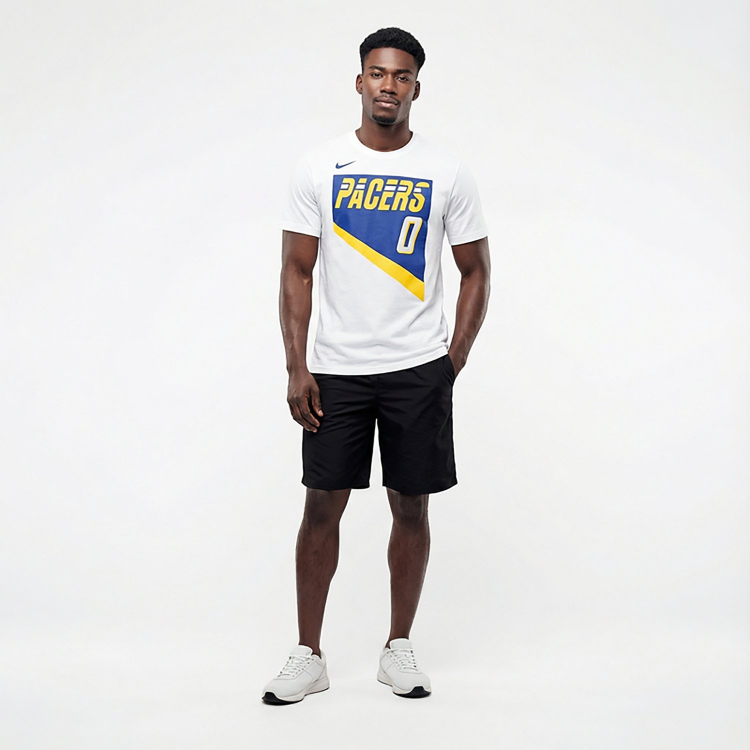Nike Men's Indiana Pacers Tyrese Haliburton #0 Essentials City Edition T-shirt