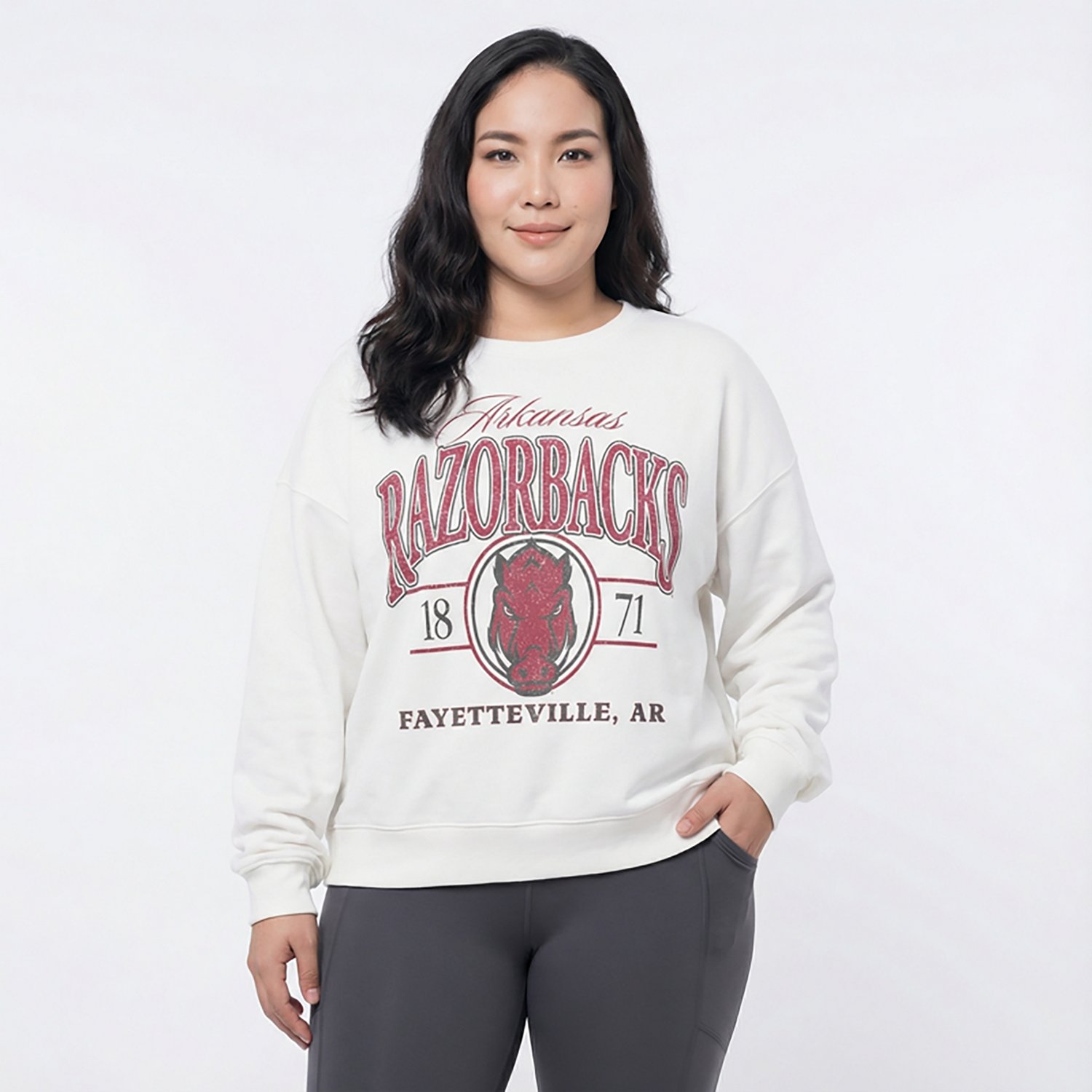 Pressbox Women's Arkansas Vinson Janise Long Sleeve T-shirt - view number 2