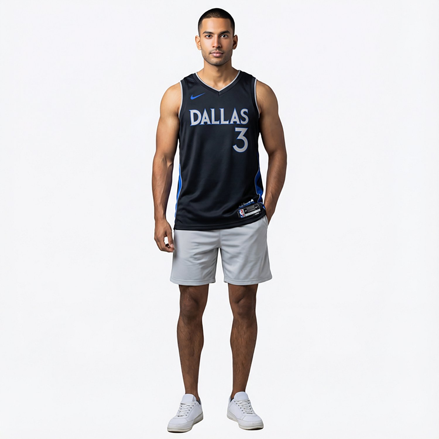 Nike Men's Dallas Mavericks Anthony Davis City Edition '25 Player Name & Number Jersey