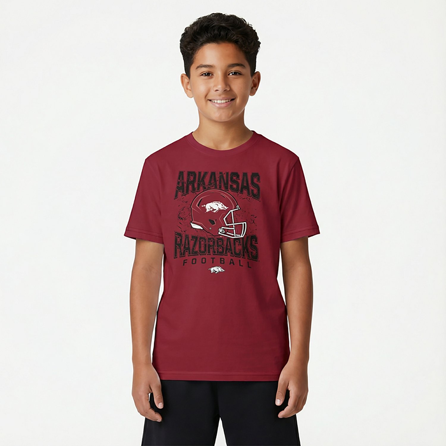 Outerstuff Boys' Arkansas Loud and Proud T-shirt - view number 2