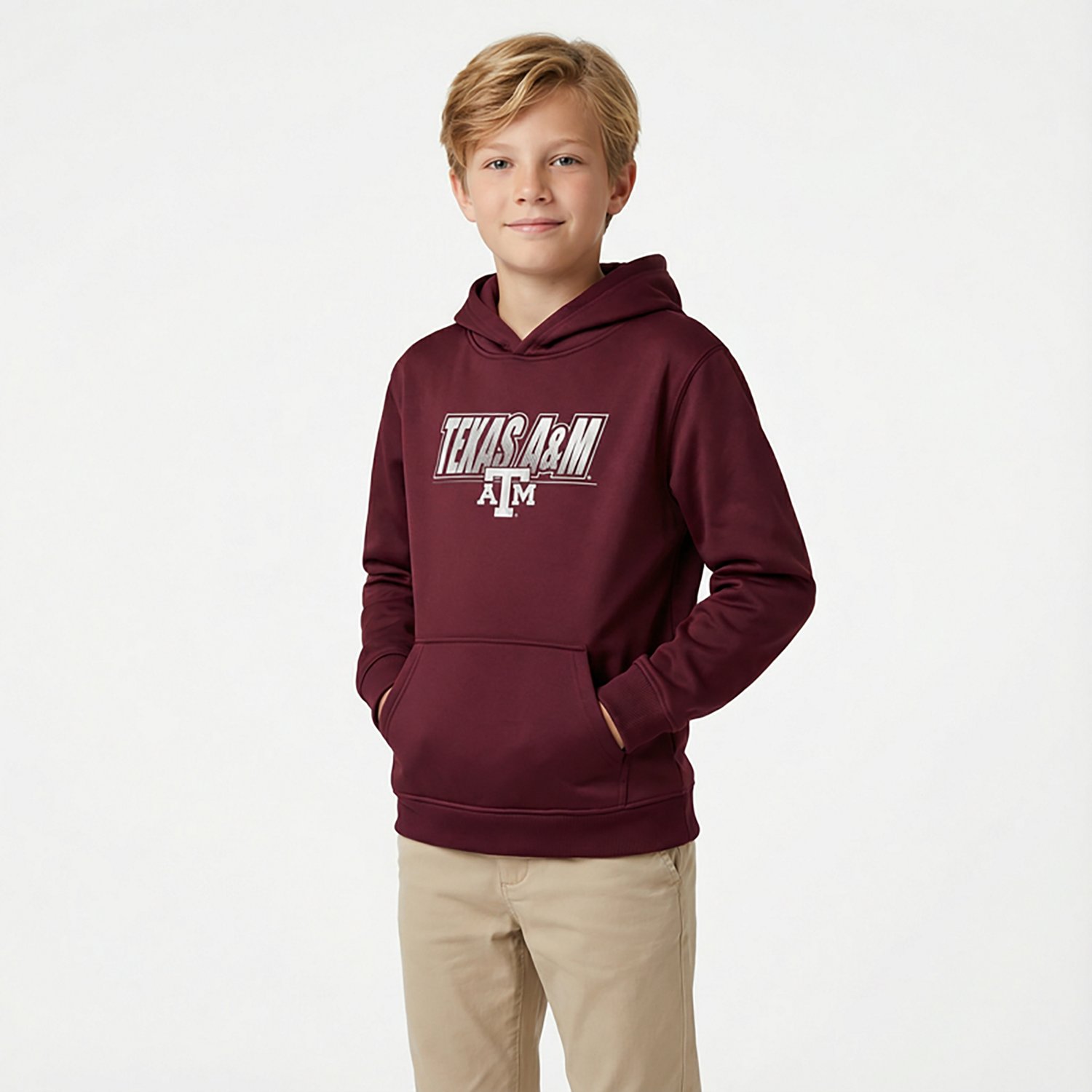 Outerstuff Youth Texas A&M Extra Point Hoodie - view number 2