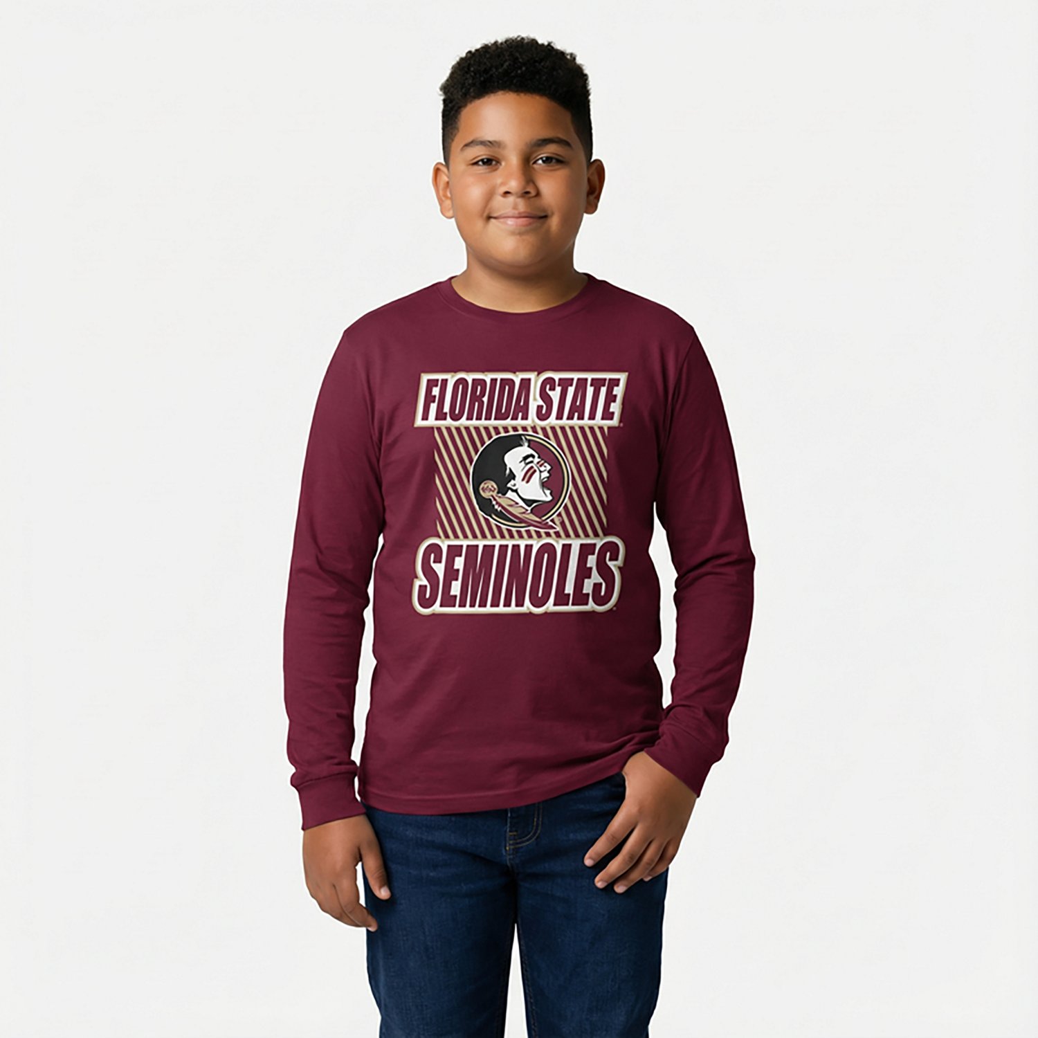 Outerstuff Youth Florida State Never Settle Long Sleeve T-shirt - view number 2
