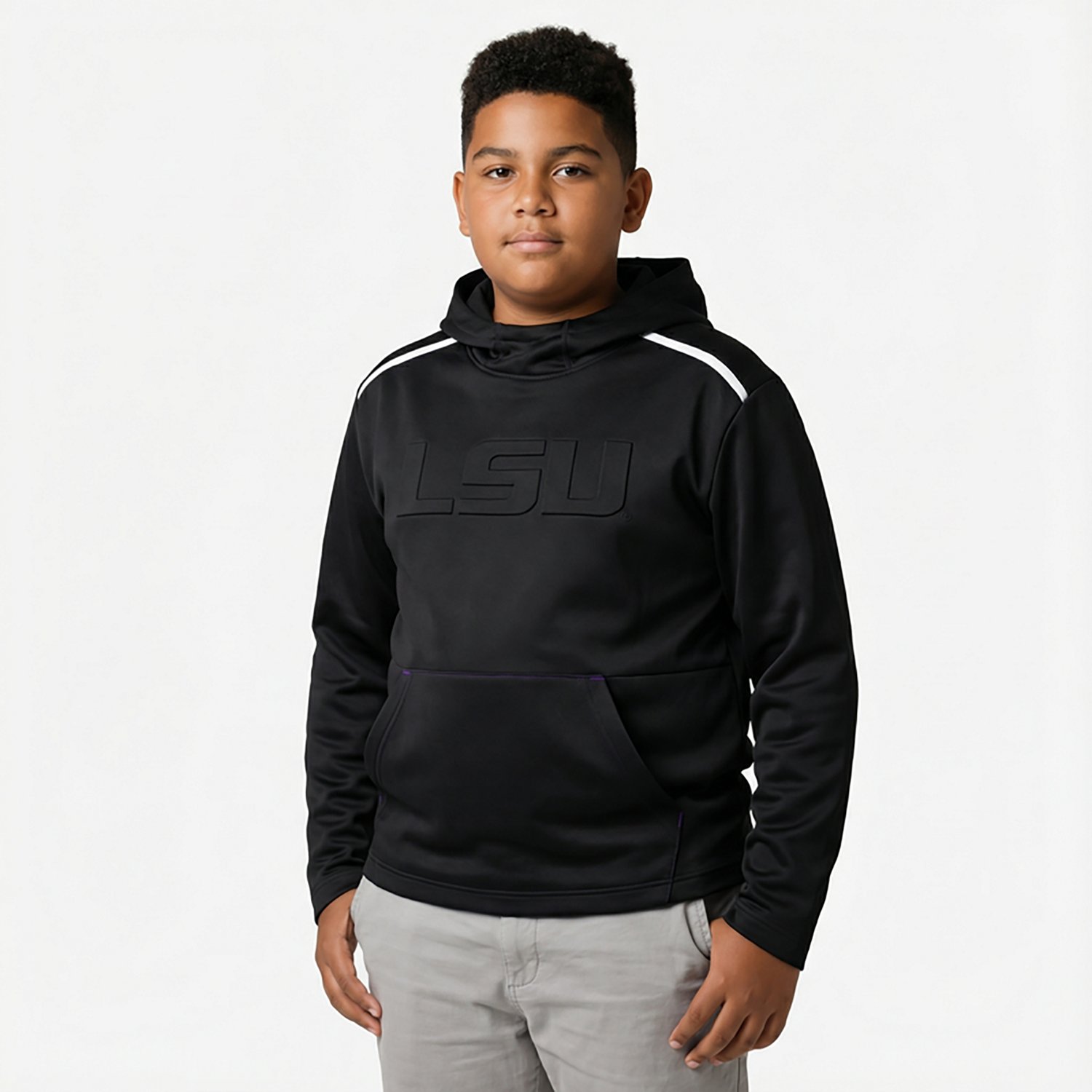 Outerstuff Youth LSU Defensive Line Hoodie - view number 2