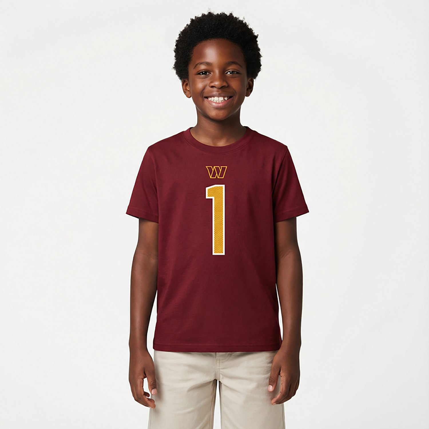 Nike Youth's Washington Commanders Deebo Samuel Sr. Fuse Player Name & Number Tee - view number 2