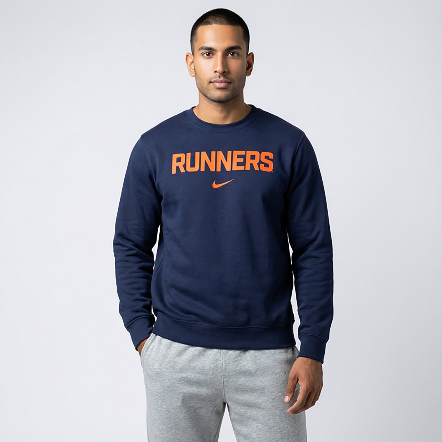 Nike Men's UTSA Runners Club Fleece Crew Sweatshirt - view number 2