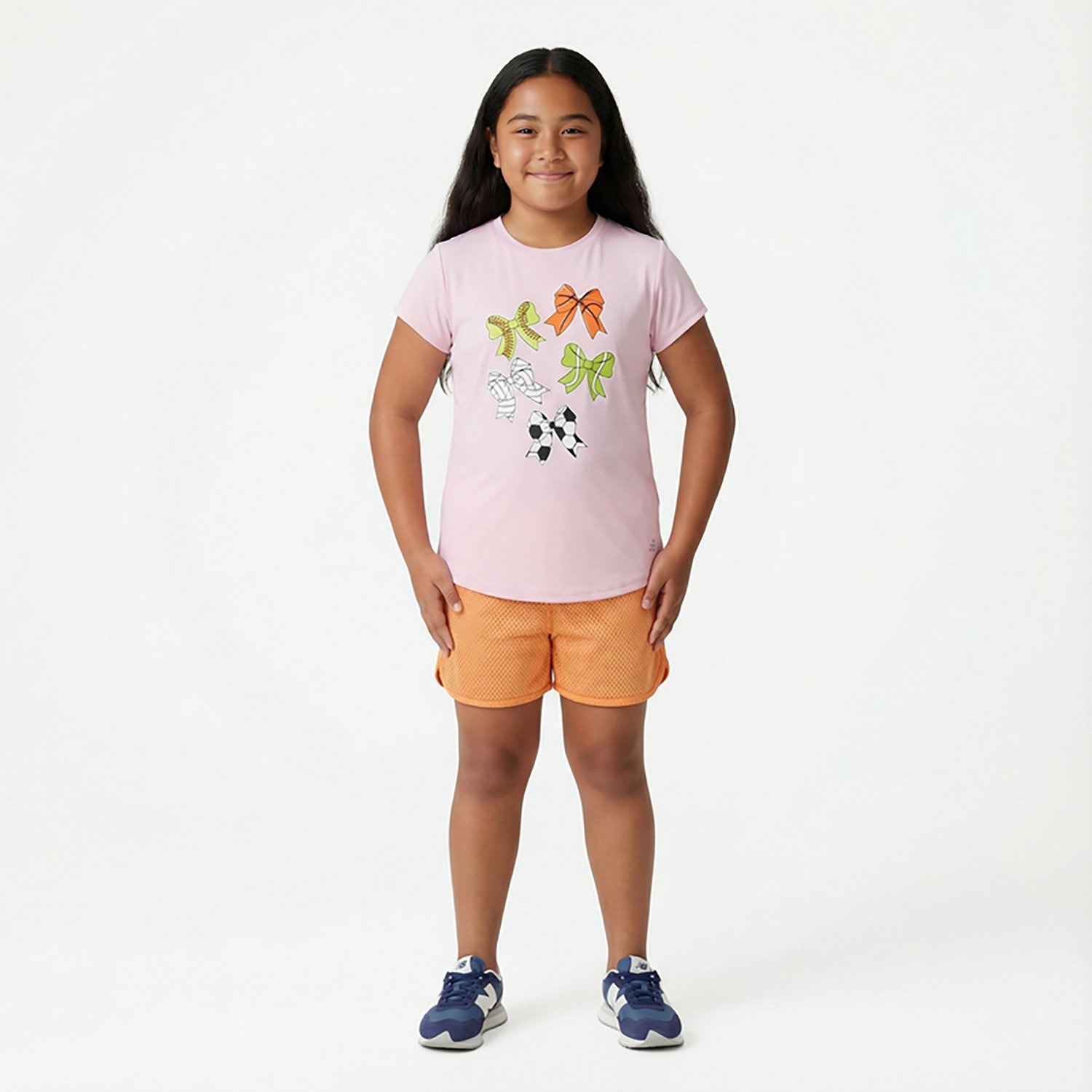 BCG Girls' Turbo GFX Short Sleeve T-shirt