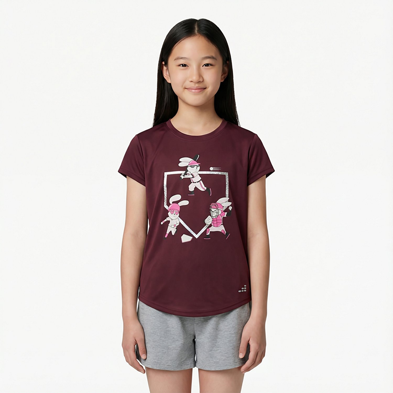BCG Girls' Turbo GFX Short Sleeve T-shirt #33 - view number 2