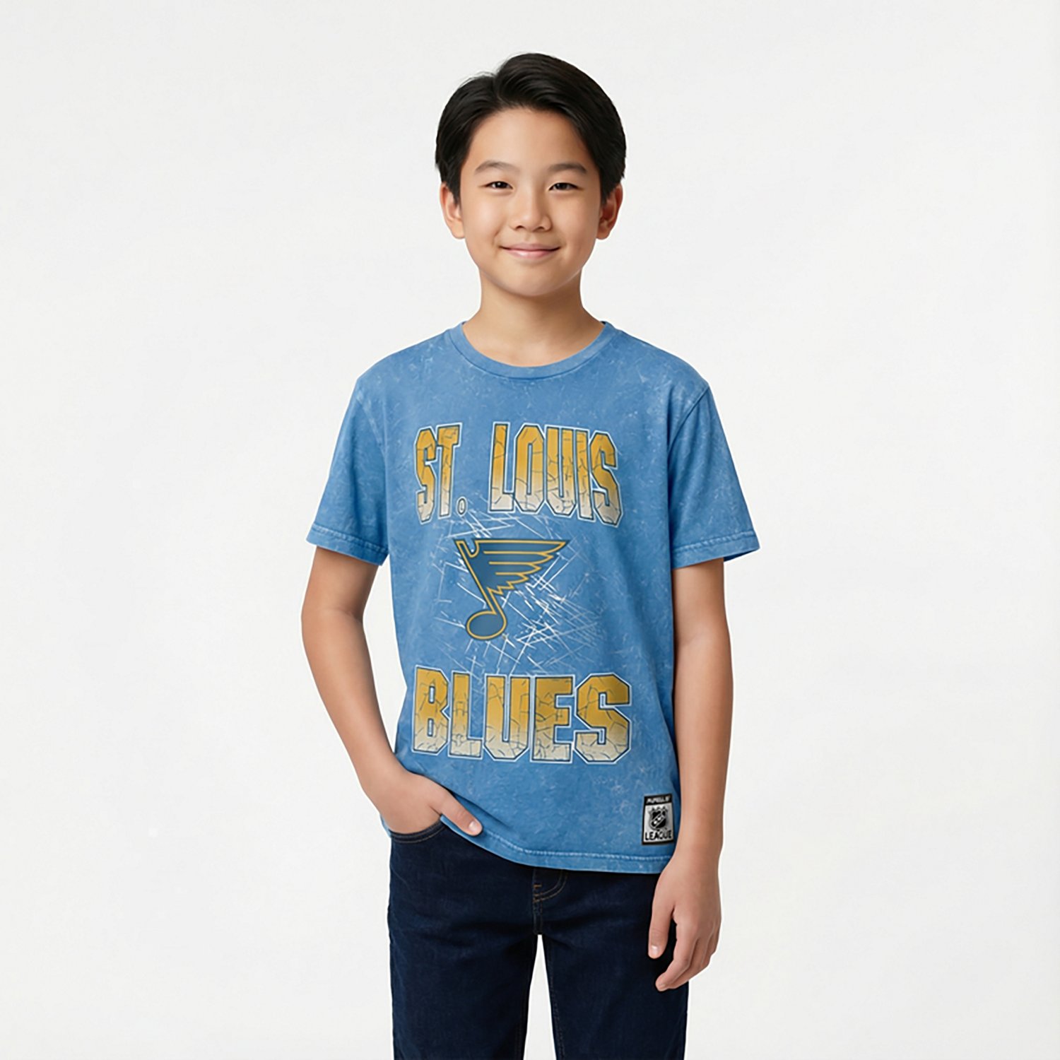 Outerstuff Boys' St. Louis Blues Time to Shine Graphic T-shirt - view number 2