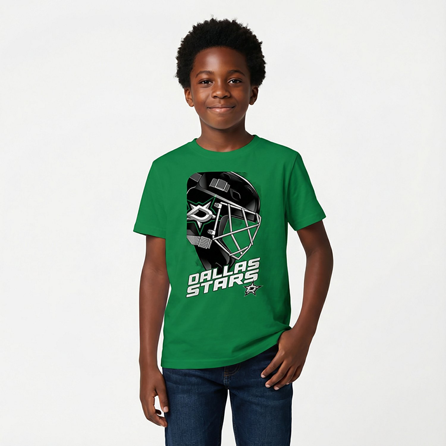 Outerstuff Boys' Dallas Stars Defender Graphic T-shirt - view number 2