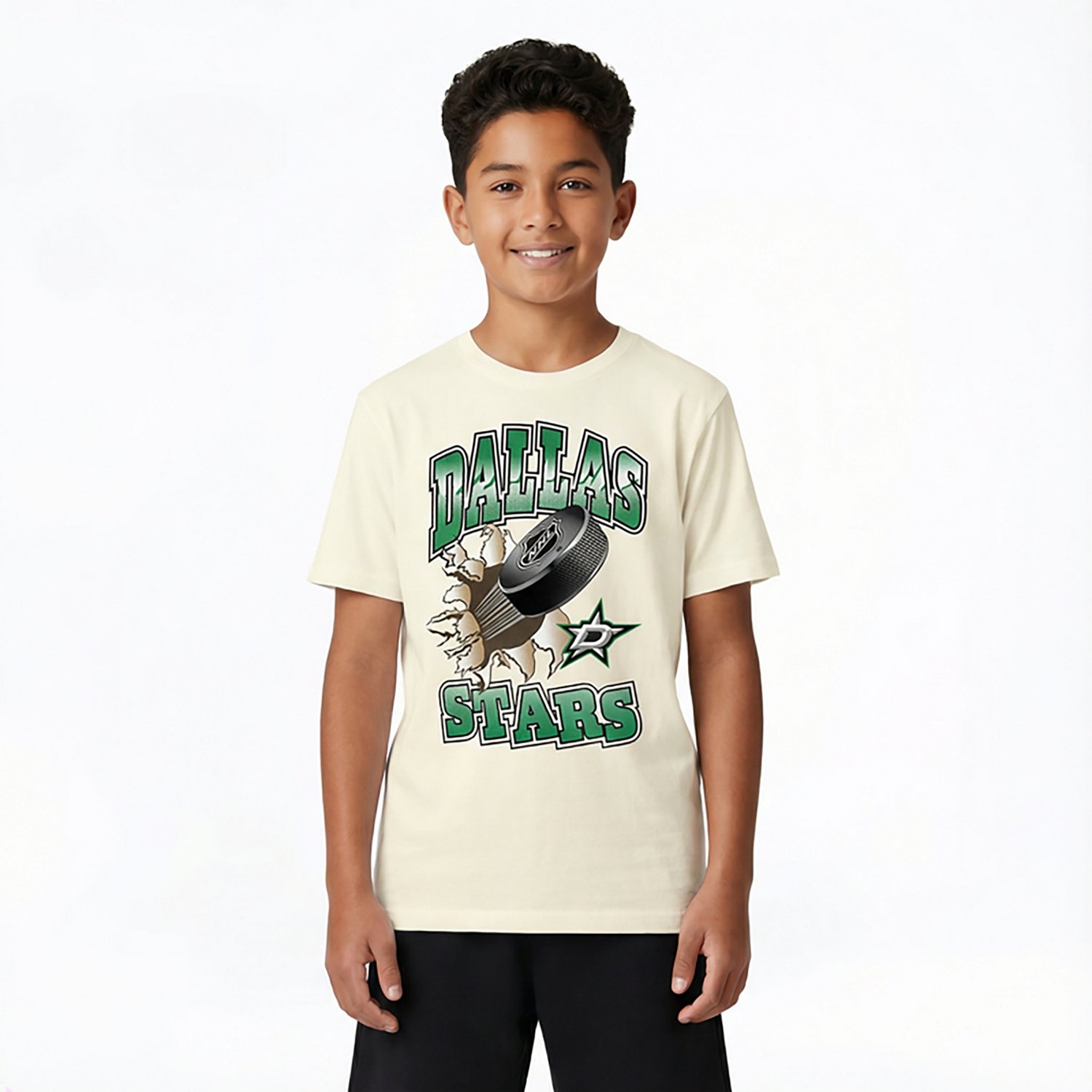 Outerstuff Boys' Dallas Stars Breakout Graphic T-shirt - view number 2