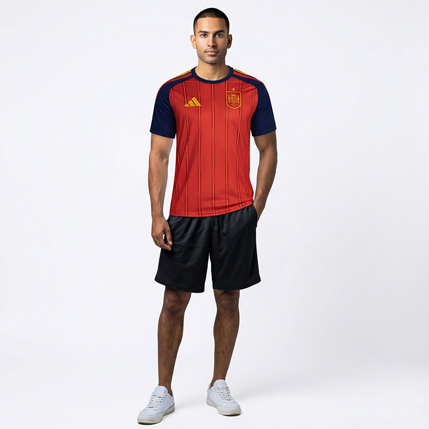 adidas Men's Spain 2026 World Cup Home Replica Jersey