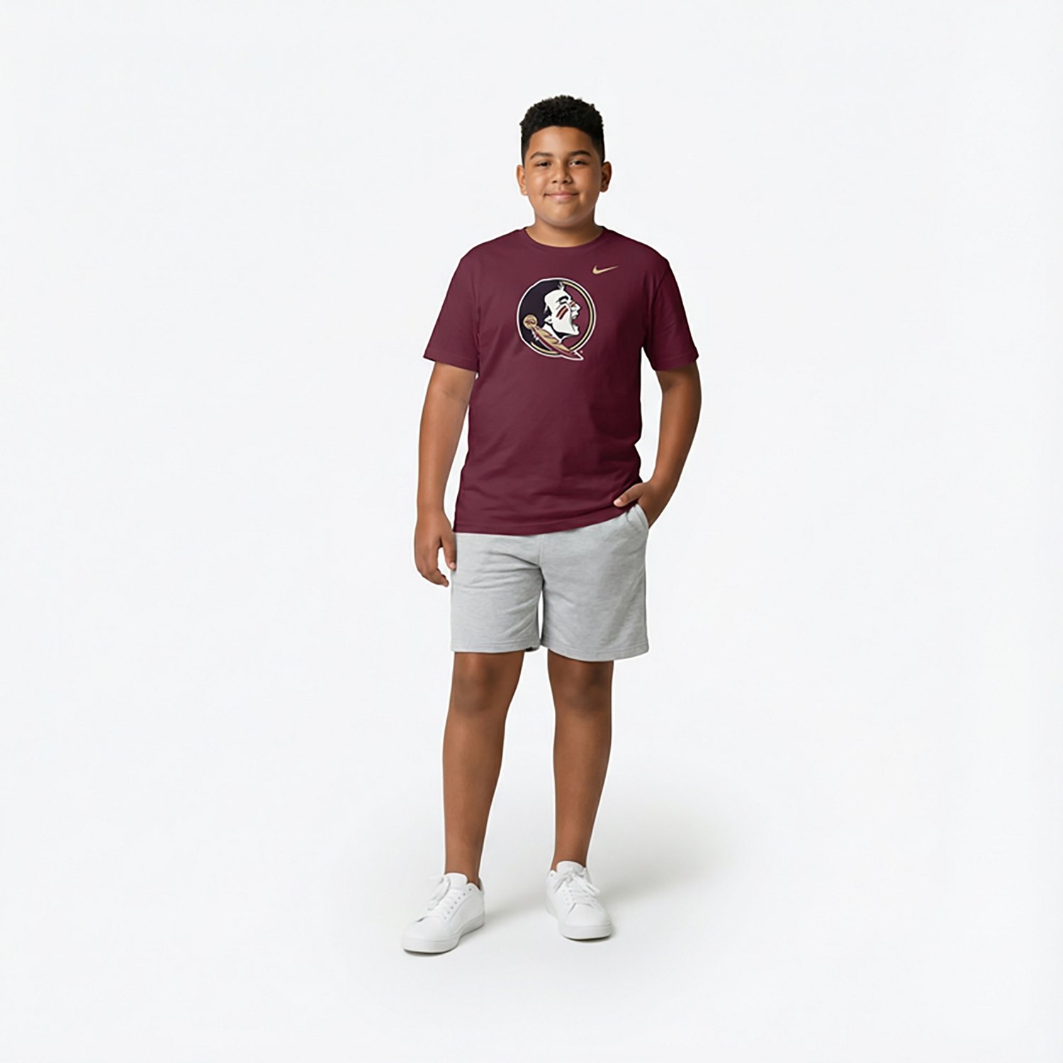 Nike Boys' Florida State Primary Logo T-shirt
