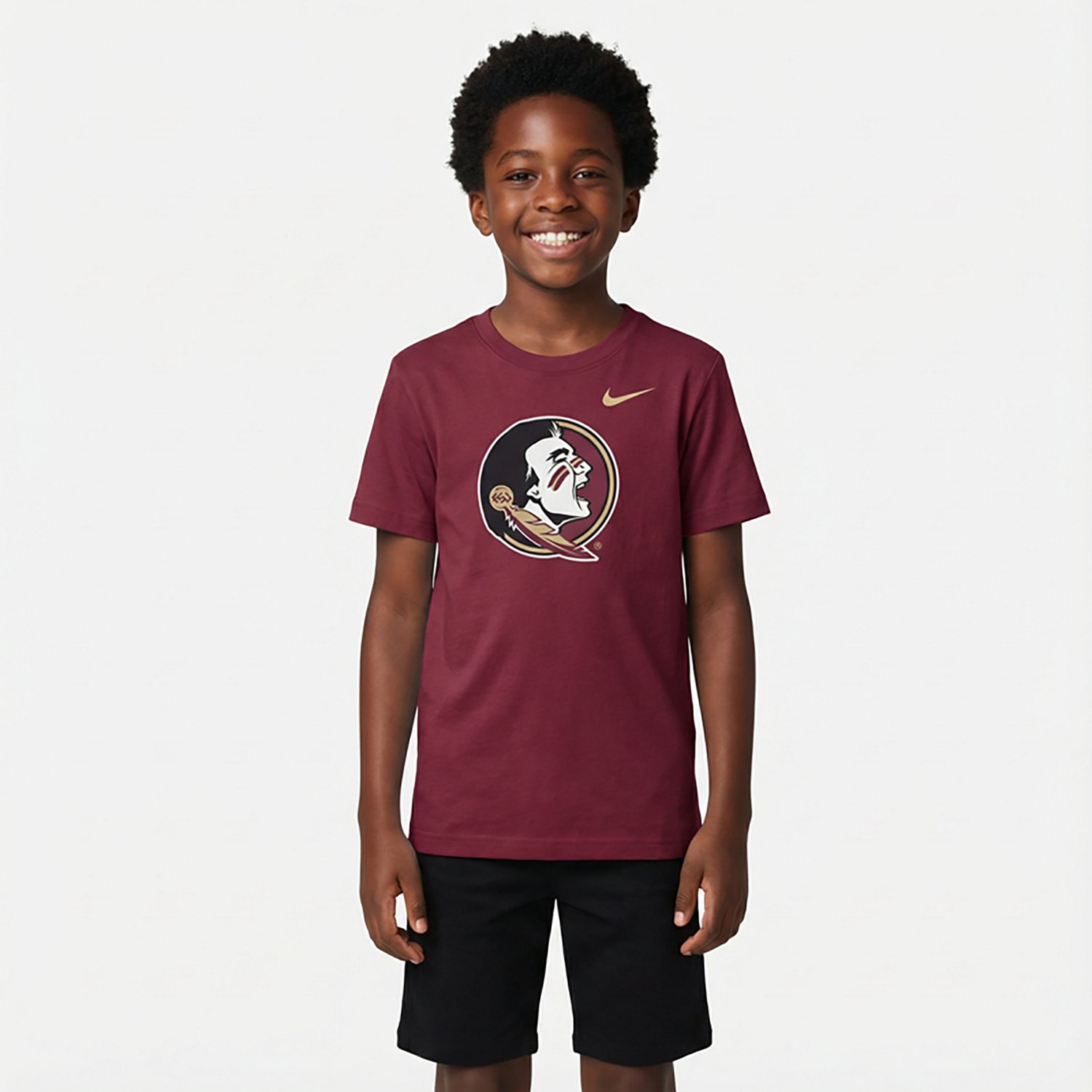 Nike Boys' Florida State Primary Logo T-shirt - view number 2