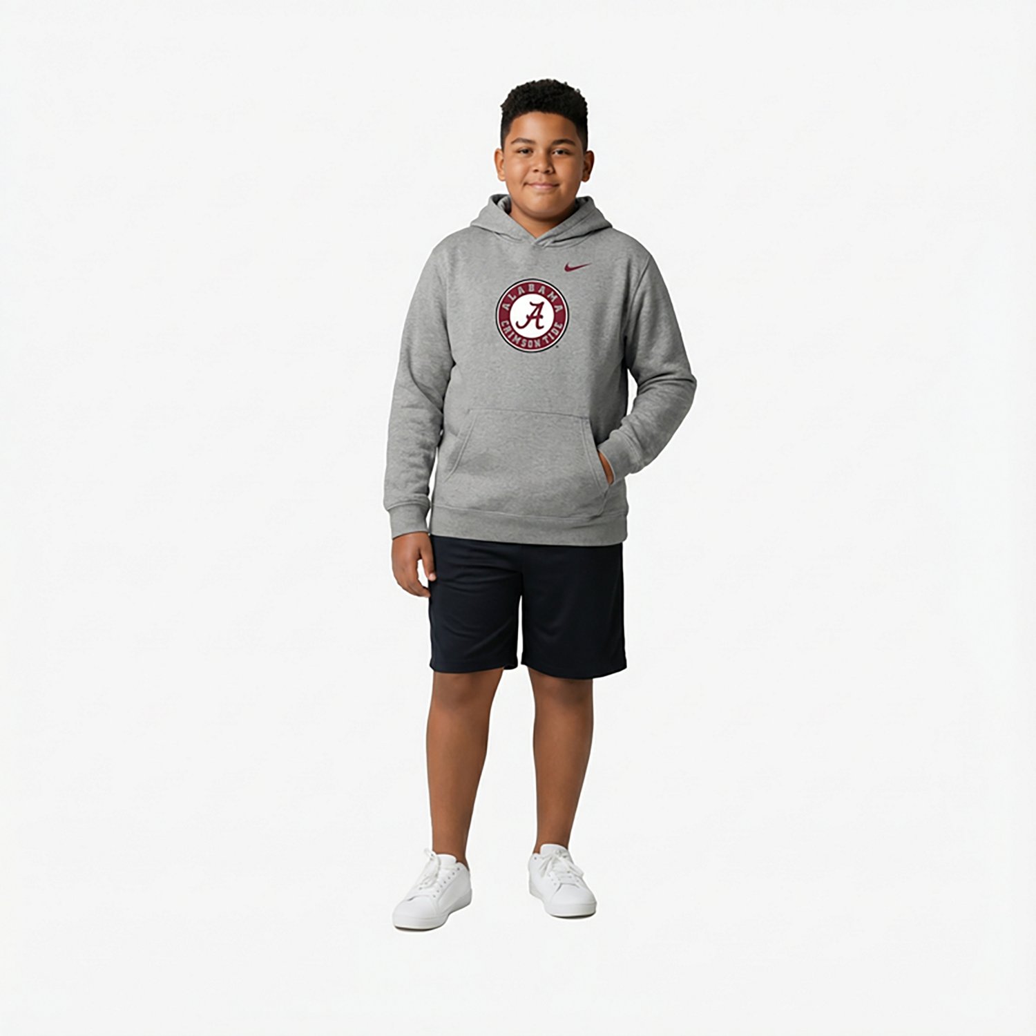 Nike Youth Alabama Mascot Club Fleece Hoodie