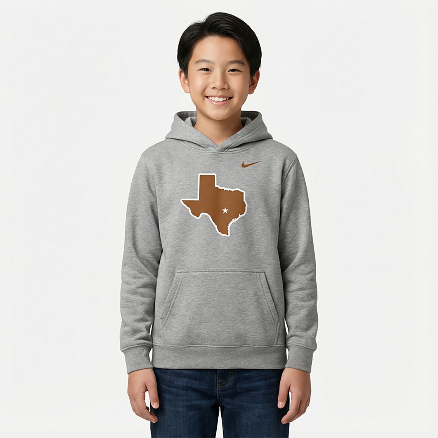 Nike Youth Texas Mascot Club Fleece Hoodie - view number 2