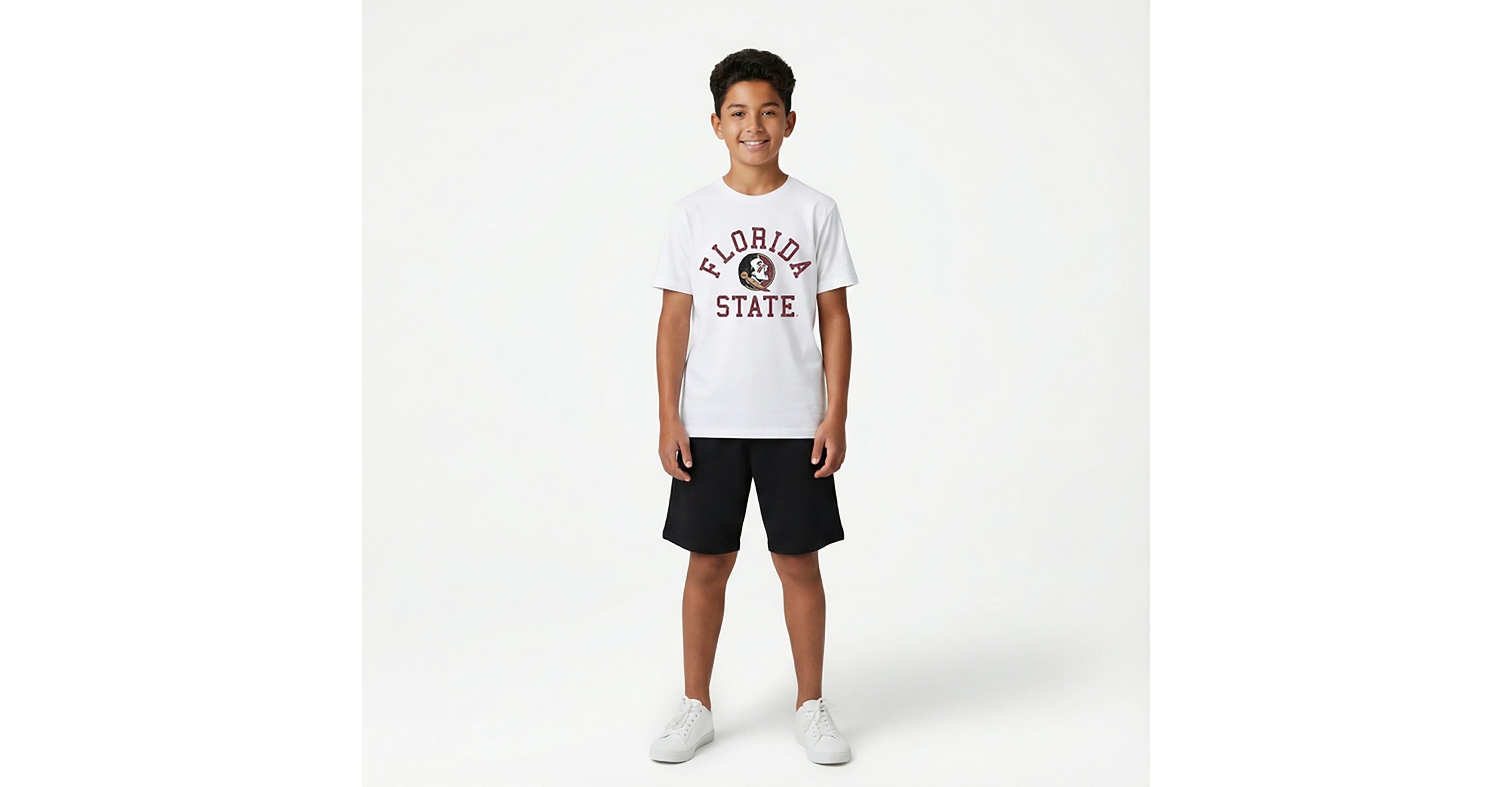 Wes & Willy Youth Florida State Arch Over Logo T-shirt
