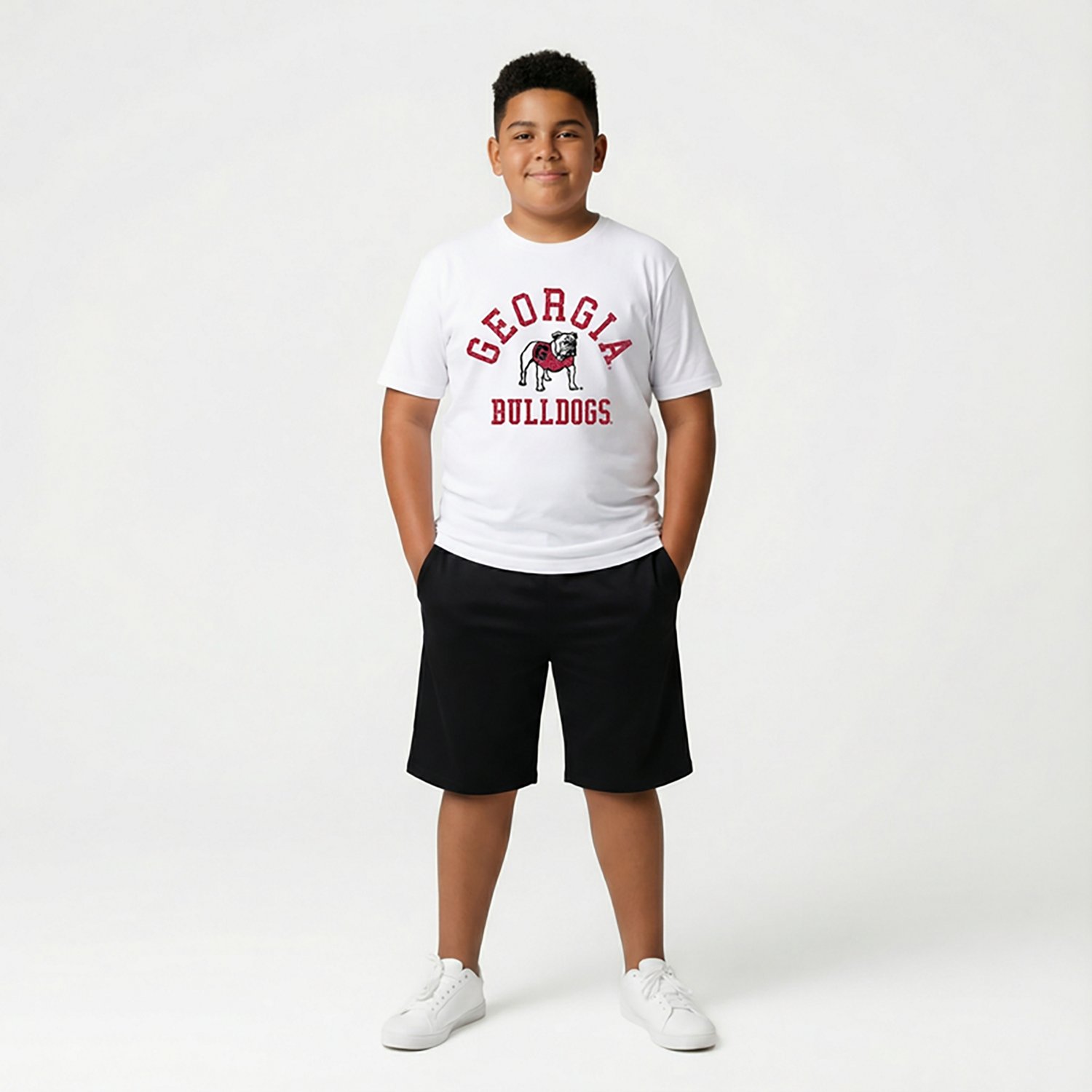 Wes & Willy Youth Georgia Arch Over Logo T-shirt
