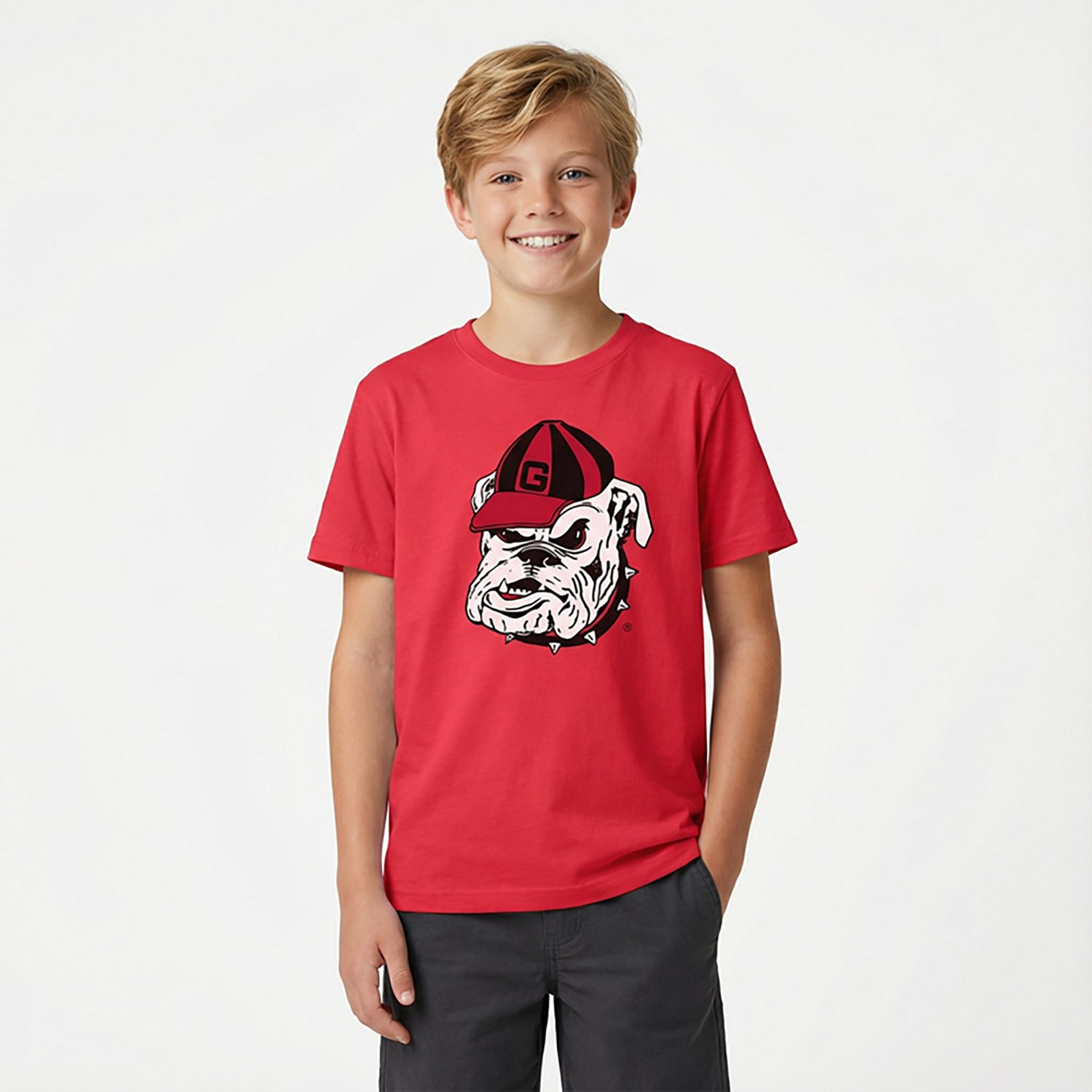 Wes & Willy Youth Georgia Primary Logo T-shirt - view number 2