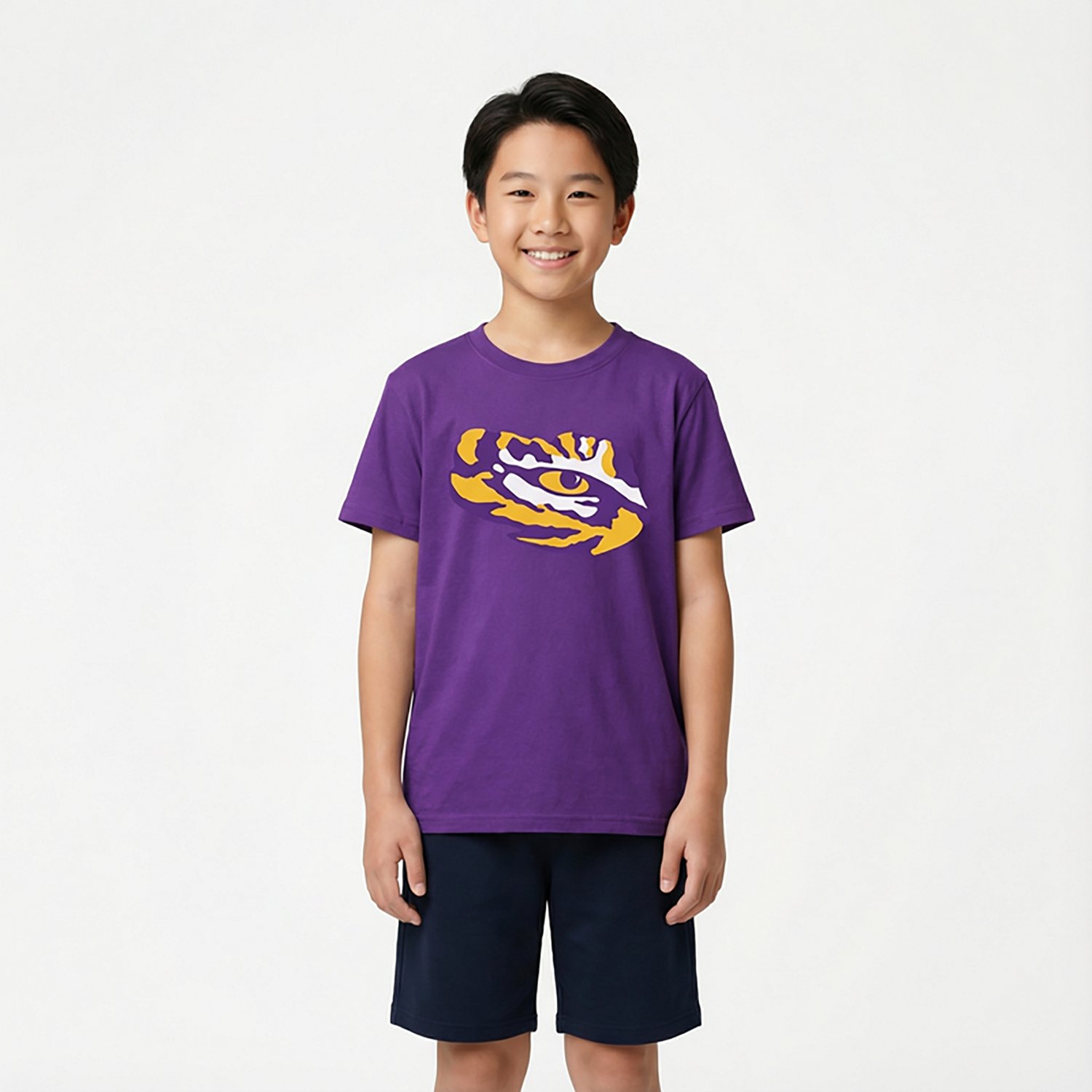 Wes & Willy Youth LSU Primary Logo T-shirt - view number 2