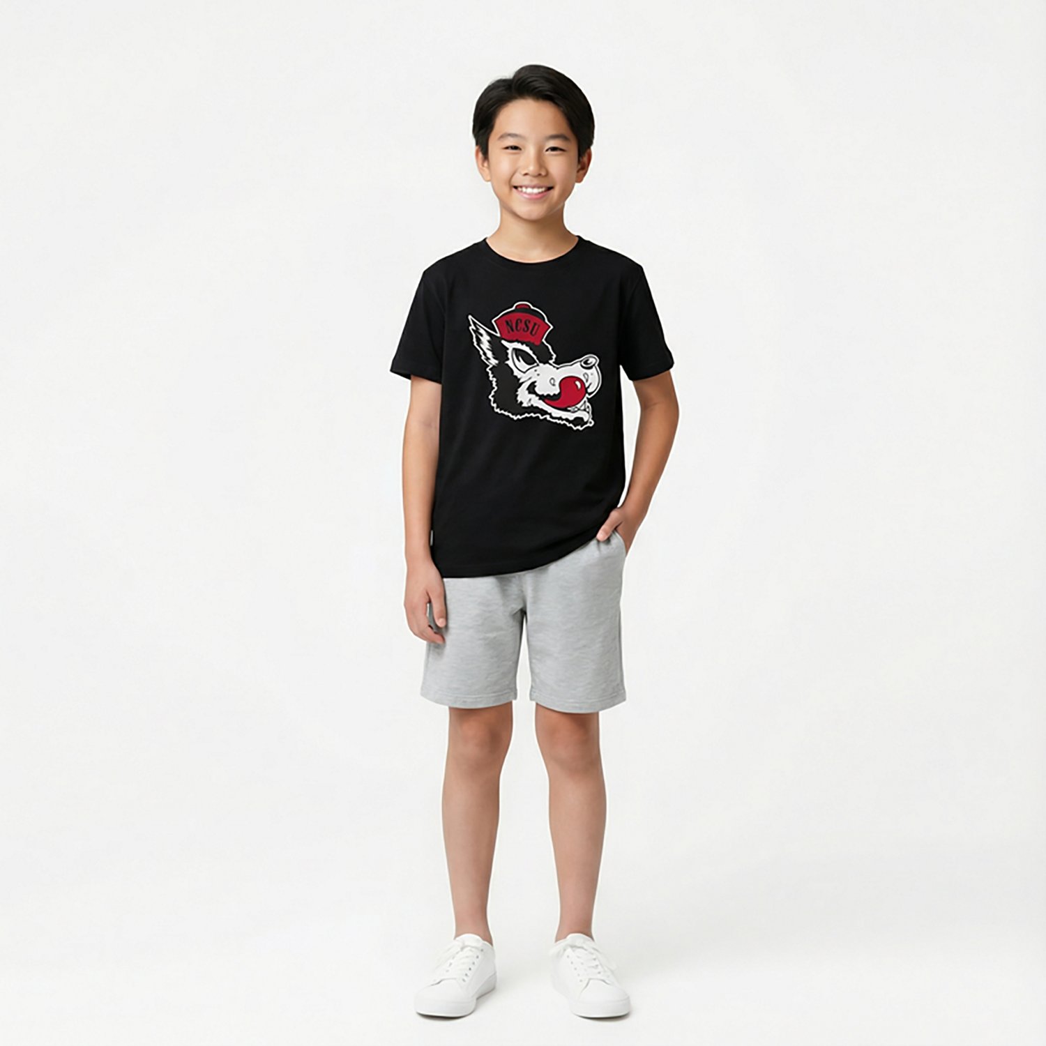 Wes & Willy Youth NC State Vault Logo T-shirt