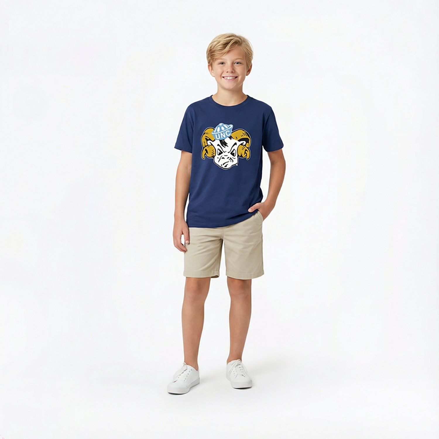 Wes & Willy Youth UNC Vault Logo T-shirt