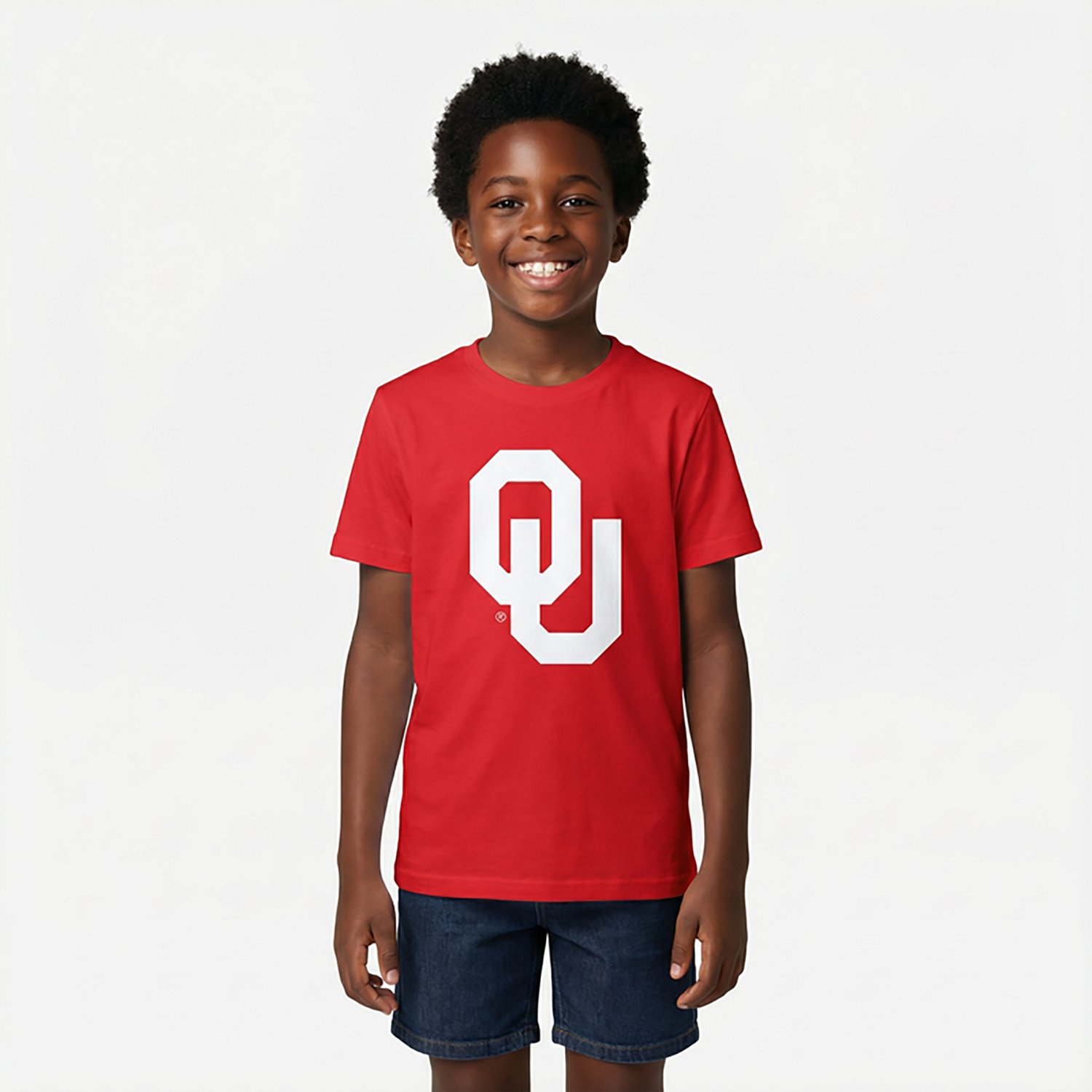 Wes & Willy Youth Oklahoma Primary Logo T-shirt - view number 2