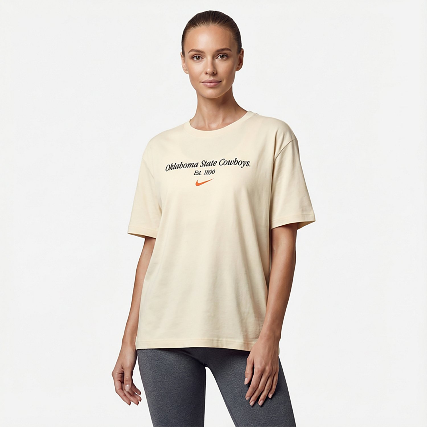 Nike Women's Oklahoma State Team Est Boxy T-shirt - view number 2