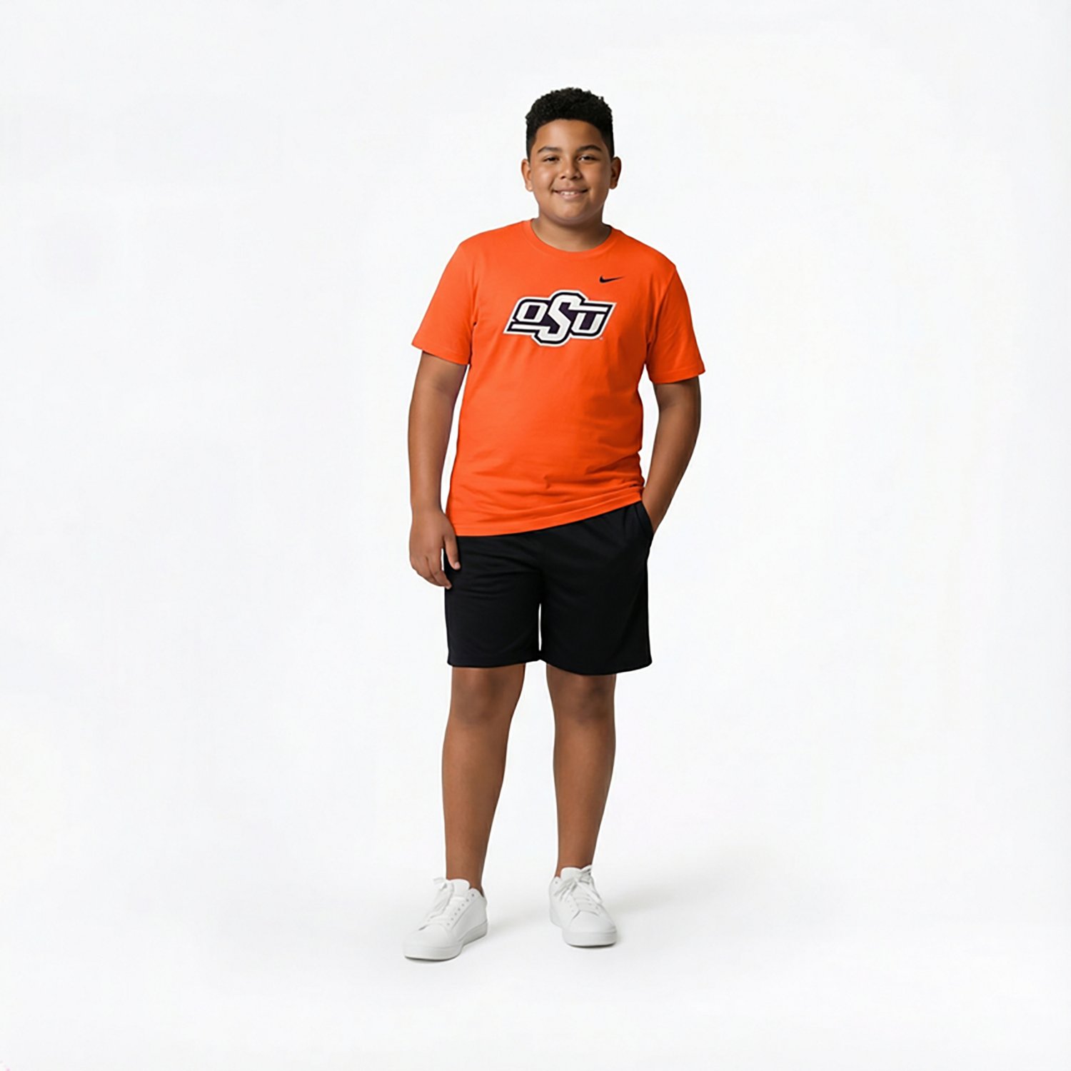 Nike Boys' Oklahoma State Primary Logo T-shirt